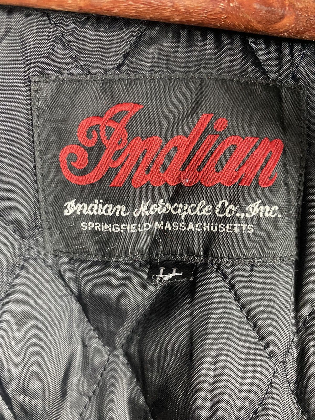 Indian Motorcycle × Vintage 🔥VTG INDIAN MOTORCYCLE BOMBER STYLE JACKET ALL EMBROIDERY Size US L / EU 52-54 / 3 - 15 Thumbnail