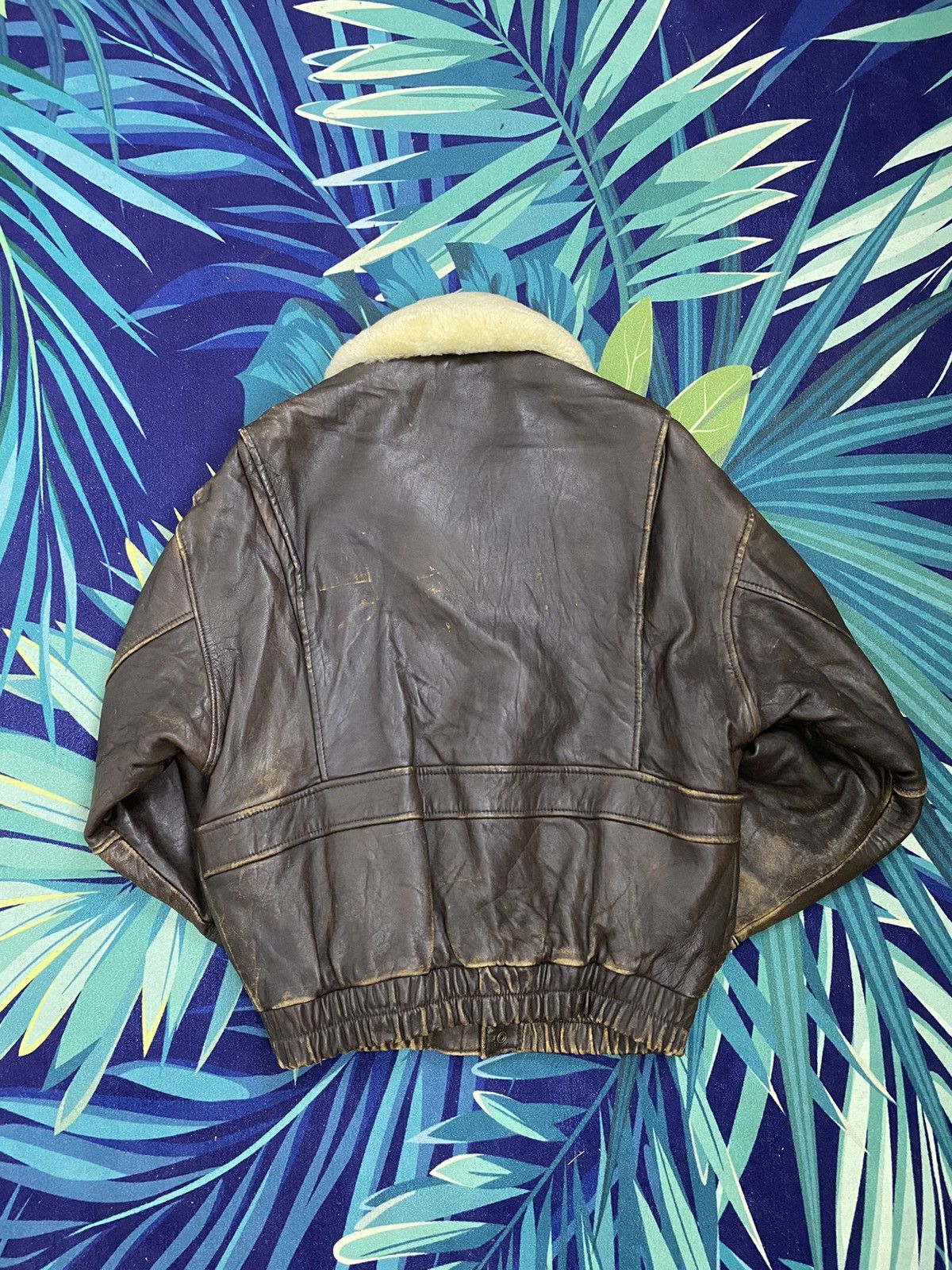 Vintage 🔥GK144 VINTAGE BONNEZ VOUX ITALY LEATHER JACKET Size US L / EU 52-54 / 3 - 3 Thumbnail
