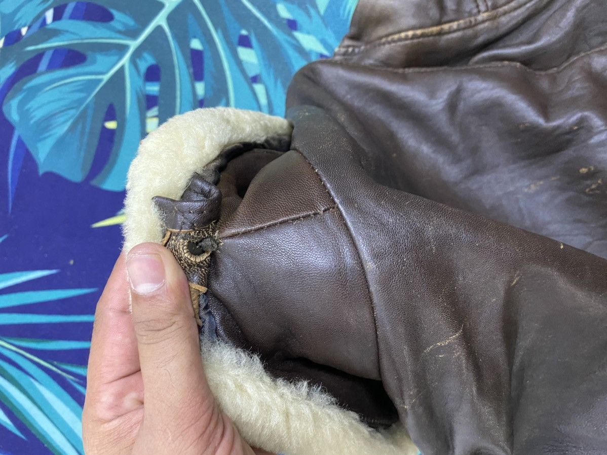 Vintage 🔥GK144 VINTAGE BONNEZ VOUX ITALY LEATHER JACKET Size US L / EU 52-54 / 3 - 11 Thumbnail