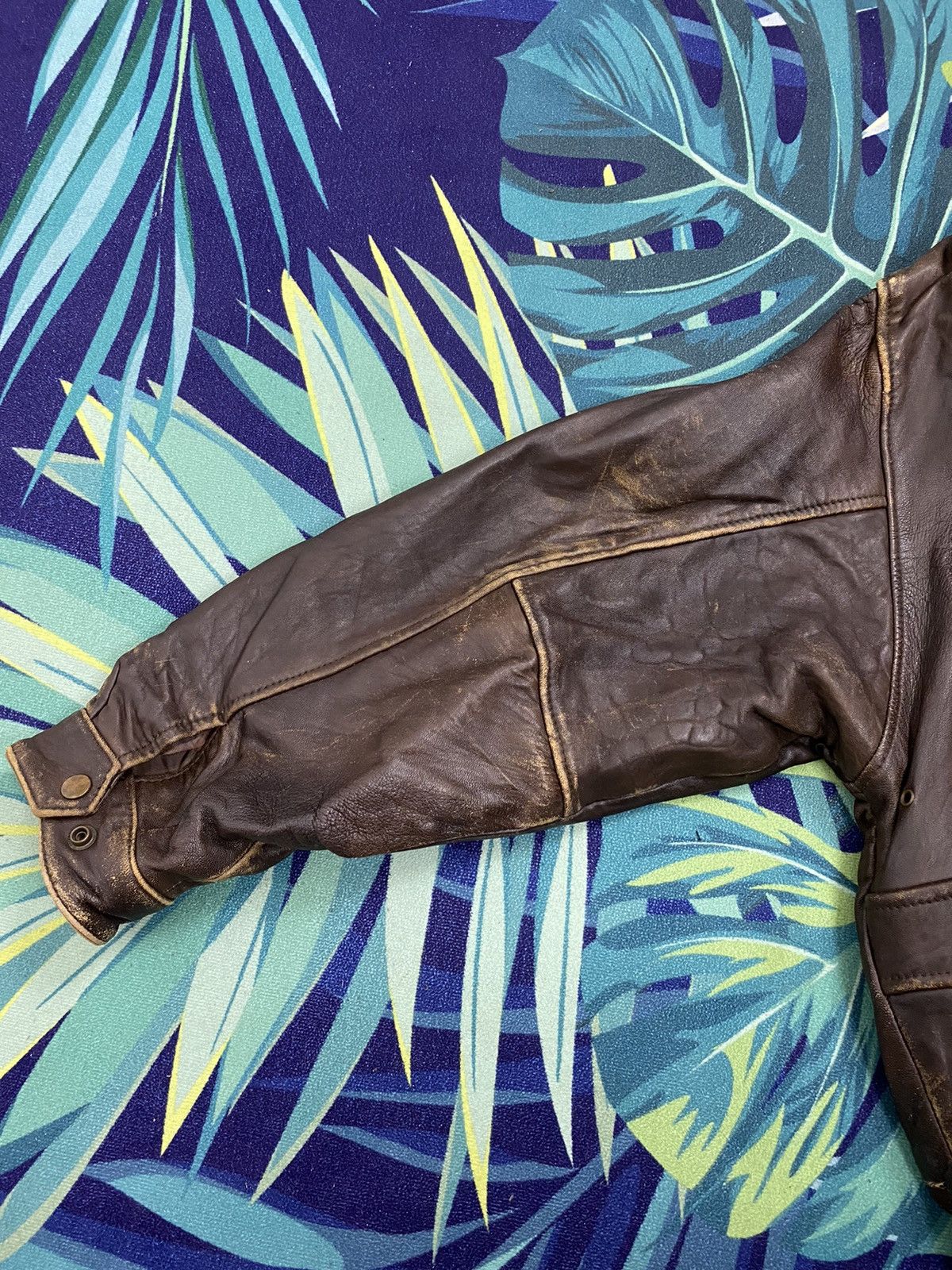 Vintage 🔥GK144 VINTAGE BONNEZ VOUX ITALY LEATHER JACKET Size US L / EU 52-54 / 3 - 8 Thumbnail