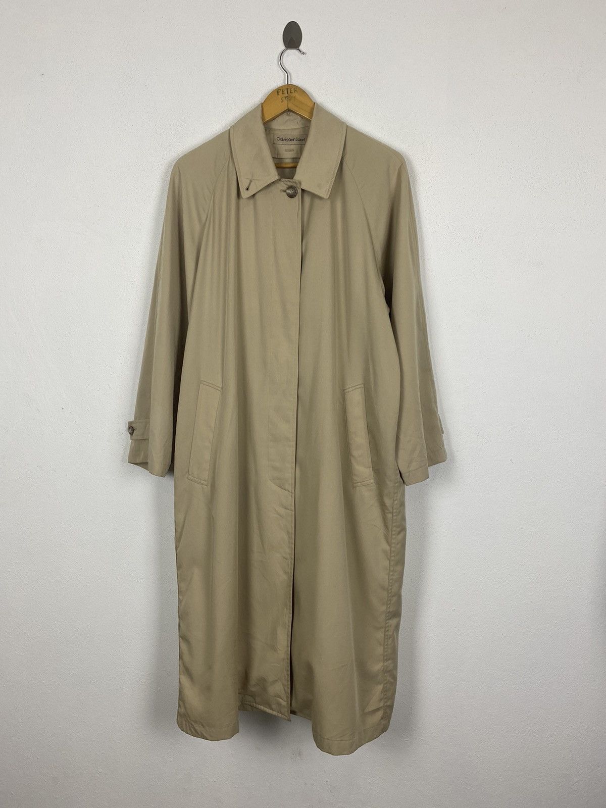 Calvin Klein CALVIN KLEIN SPORT TRENCH COAT -GK125 Size US L / EU 52-54 / 3 - 2 Thumbnail