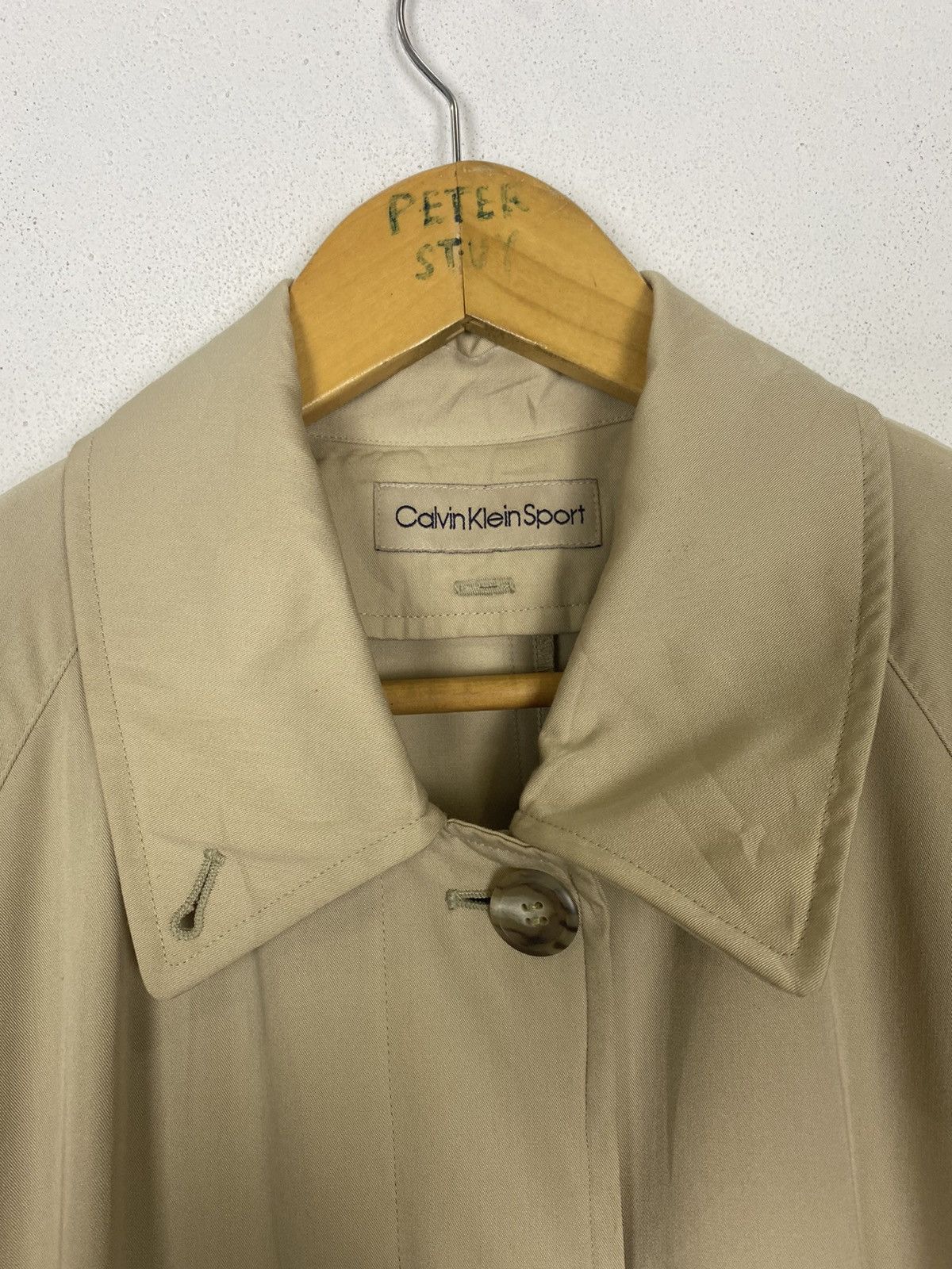 Calvin Klein CALVIN KLEIN SPORT TRENCH COAT -GK125 Size US L / EU 52-54 / 3 - 7 Thumbnail