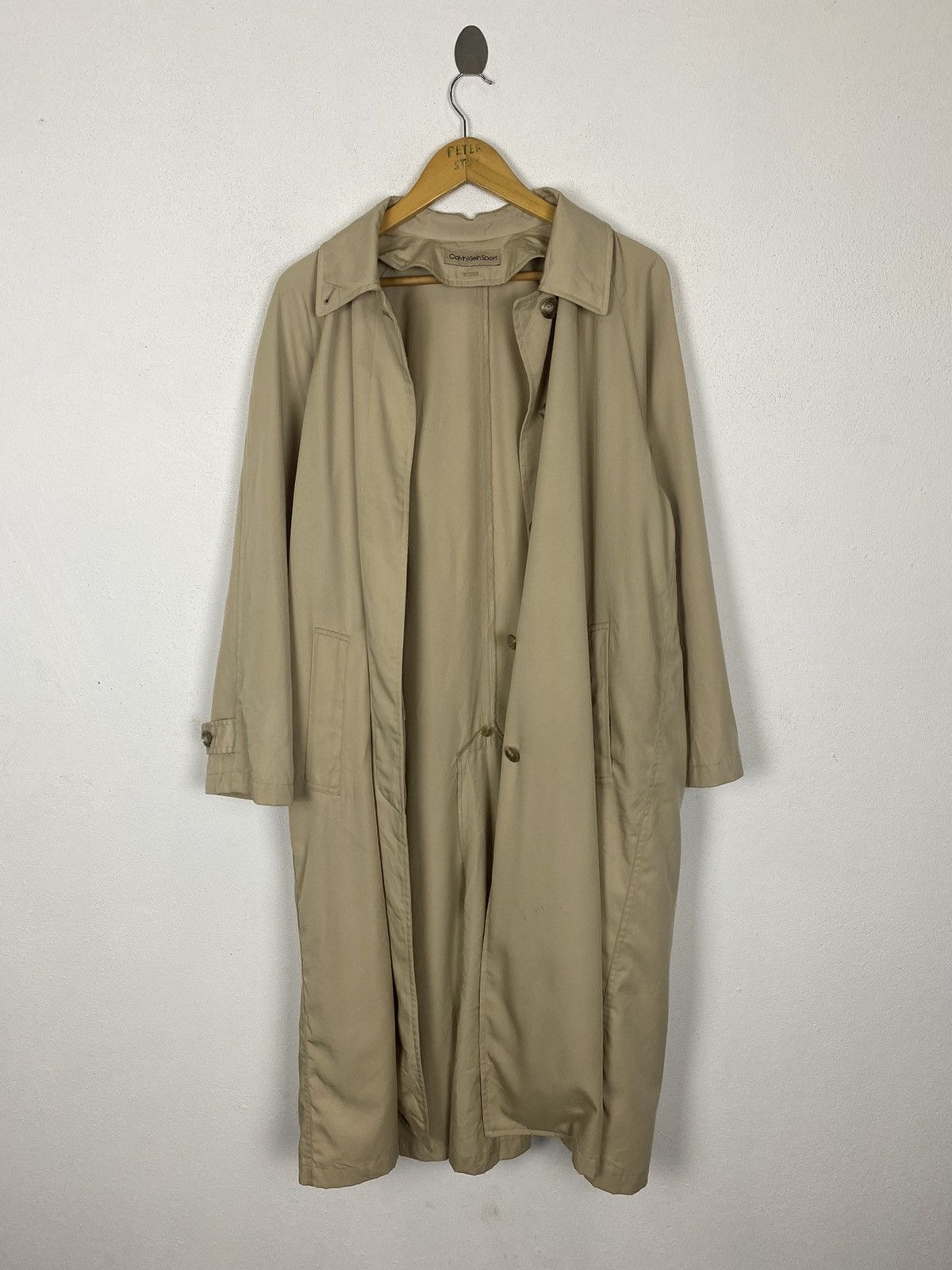 Calvin Klein CALVIN KLEIN SPORT TRENCH COAT -GK125 Size US L / EU 52-54 / 3 - 5 Thumbnail