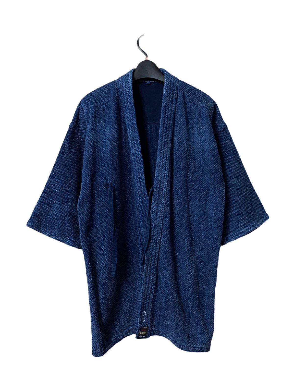 Indigo × Japanese Brand ANTIQUE INDIGO KENDO SASHIKO SWORDMAN JACKET Size US L / EU 52-54 / 3 - 1 Thumbnail