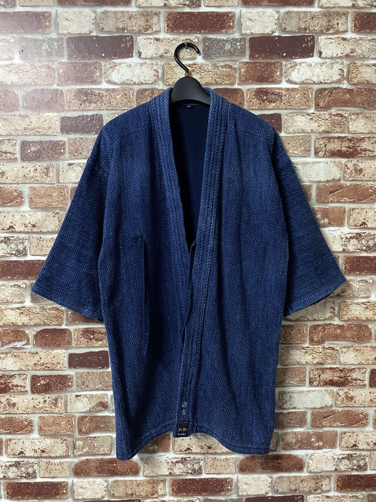 Indigo × Japanese Brand ANTIQUE INDIGO KENDO SASHIKO SWORDMAN JACKET Size US L / EU 52-54 / 3 - 2 Thumbnail