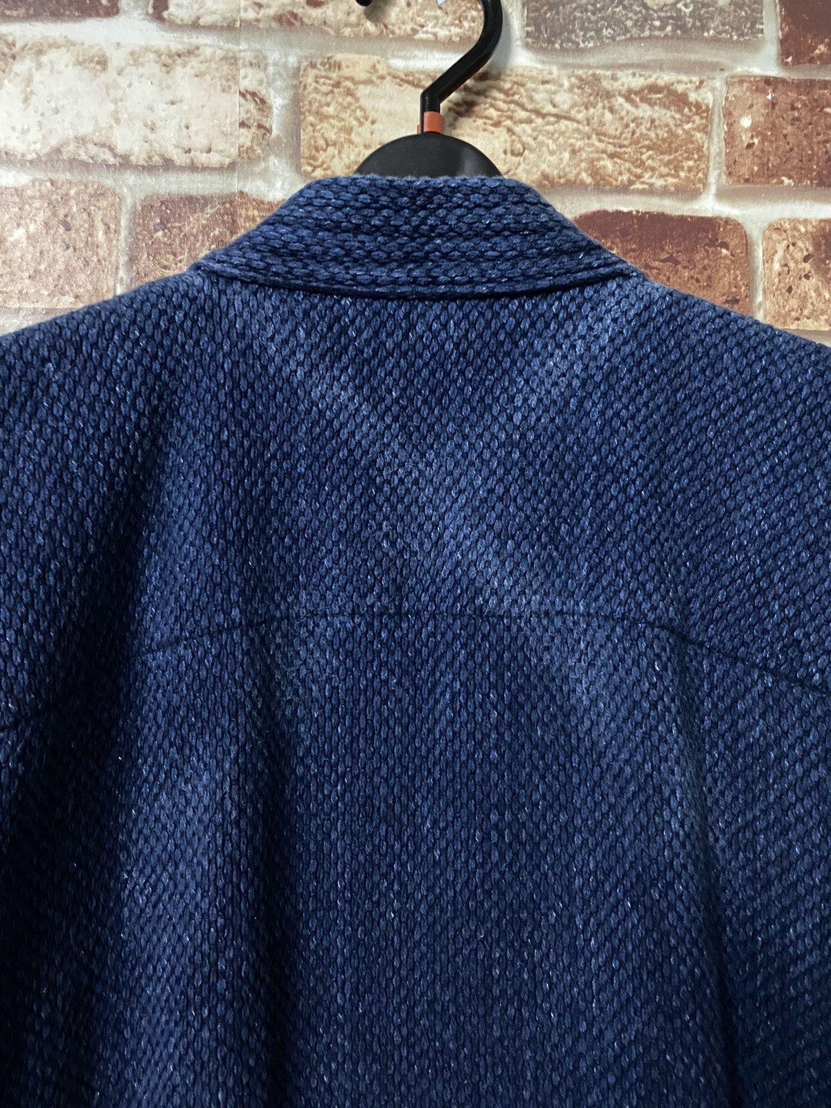Indigo × Japanese Brand ANTIQUE INDIGO KENDO SASHIKO SWORDMAN JACKET Size US L / EU 52-54 / 3 - 5 Thumbnail