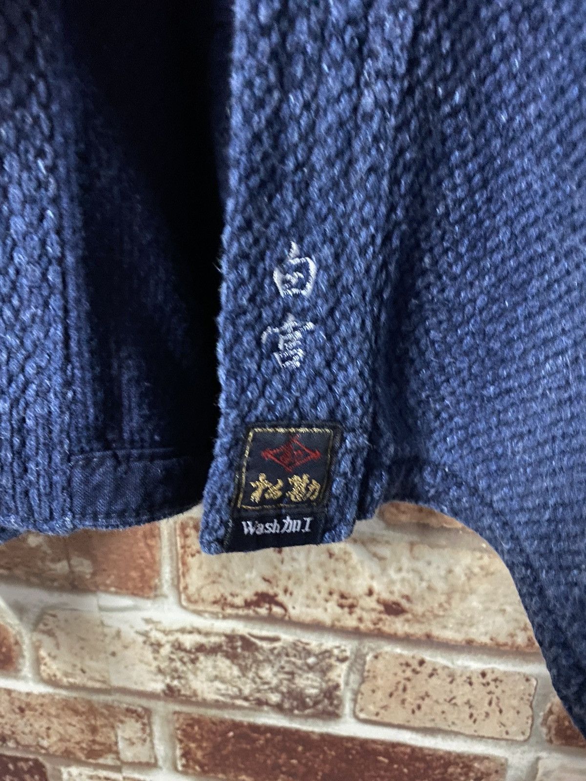 Indigo × Japanese Brand ANTIQUE INDIGO KENDO SASHIKO SWORDMAN JACKET Size US L / EU 52-54 / 3 - 8 Thumbnail