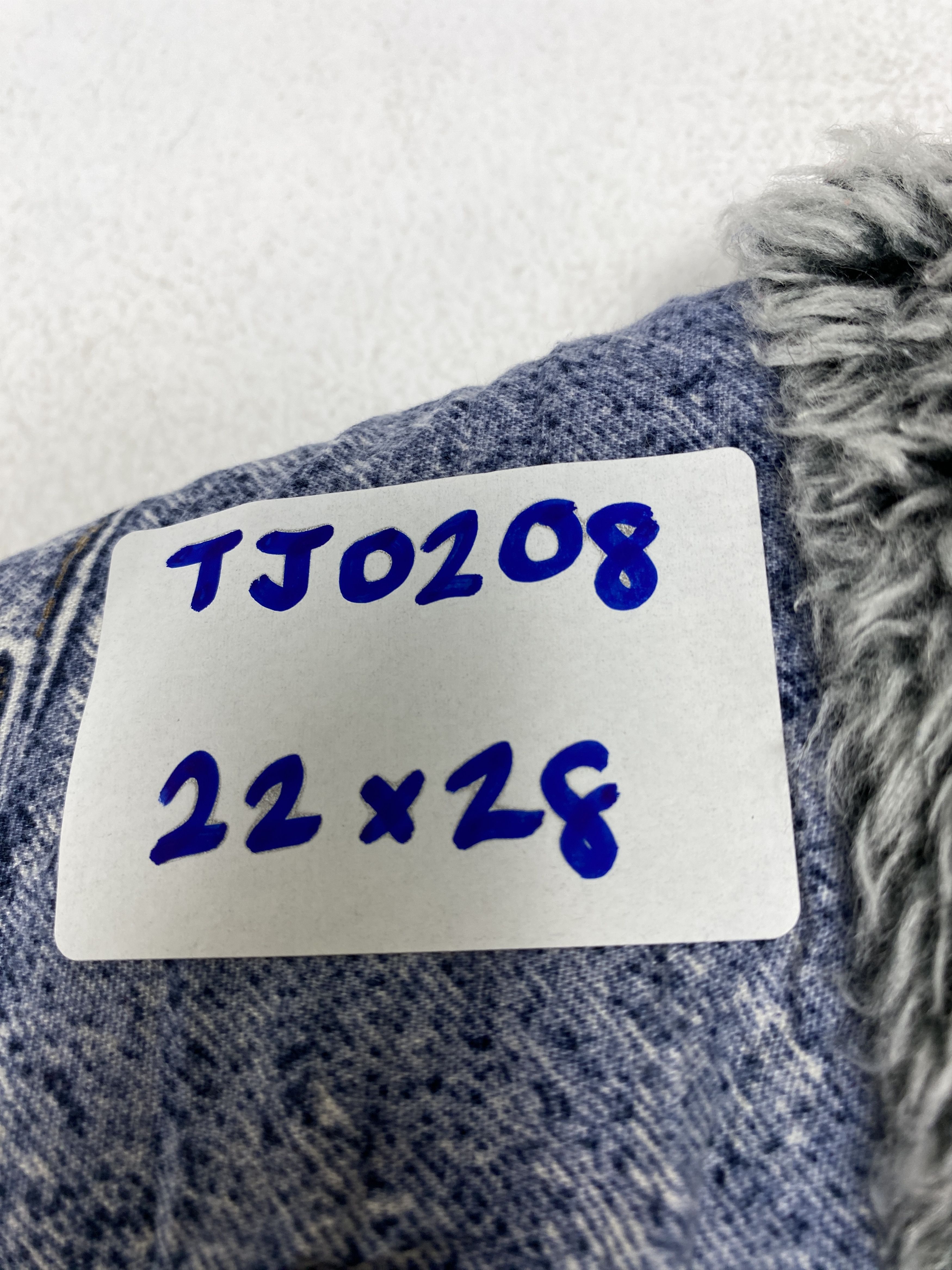 Japanese Brand Vintage Icobun Faux Fur Lined Denim Vest with Cartoon Patch Size US M / EU 48-50 / 2 - 11 Thumbnail
