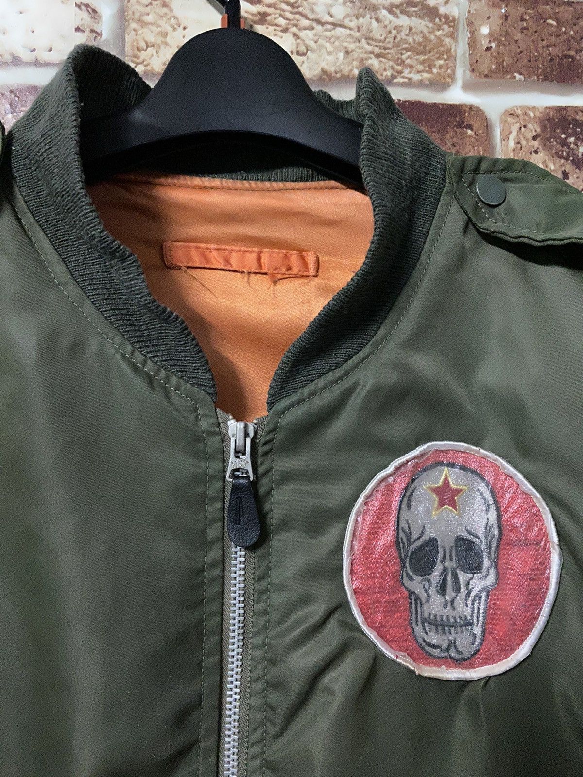 Vintage GK134🔥ARCHIEVES🔥VINTAGE SPECIAL FORCE BOMBER JACKET Size US L / EU 52-54 / 3 - 8 Thumbnail