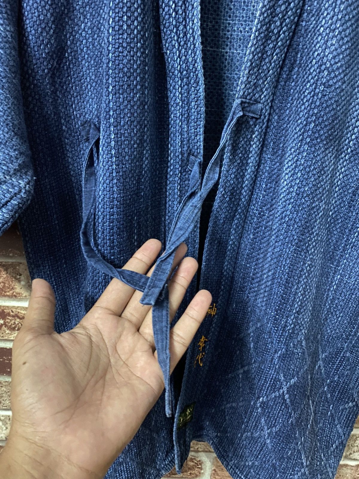 Indigo × Japanese Brand ANTIQUE INDIGO KENDO SASHIKO SWORDMAN JACKET Size US L / EU 52-54 / 3 - 8 Thumbnail