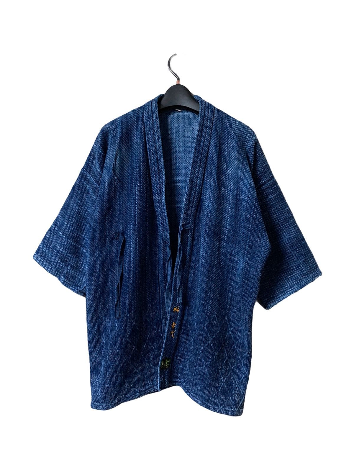 Indigo × Japanese Brand ANTIQUE INDIGO KENDO SASHIKO SWORDMAN JACKET Size US L / EU 52-54 / 3 - 1 Thumbnail