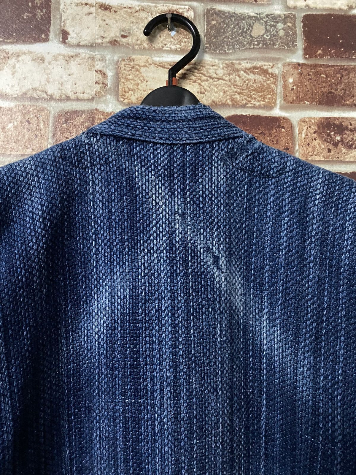 Indigo × Japanese Brand ANTIQUE INDIGO KENDO SASHIKO SWORDMAN JACKET Size US L / EU 52-54 / 3 - 5 Thumbnail