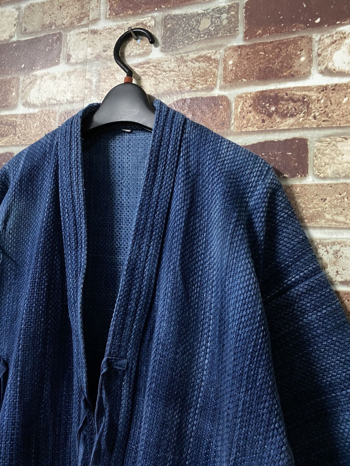 Indigo × Japanese Brand ANTIQUE INDIGO KENDO SASHIKO SWORDMAN JACKET Size US L / EU 52-54 / 3 - 4 Thumbnail