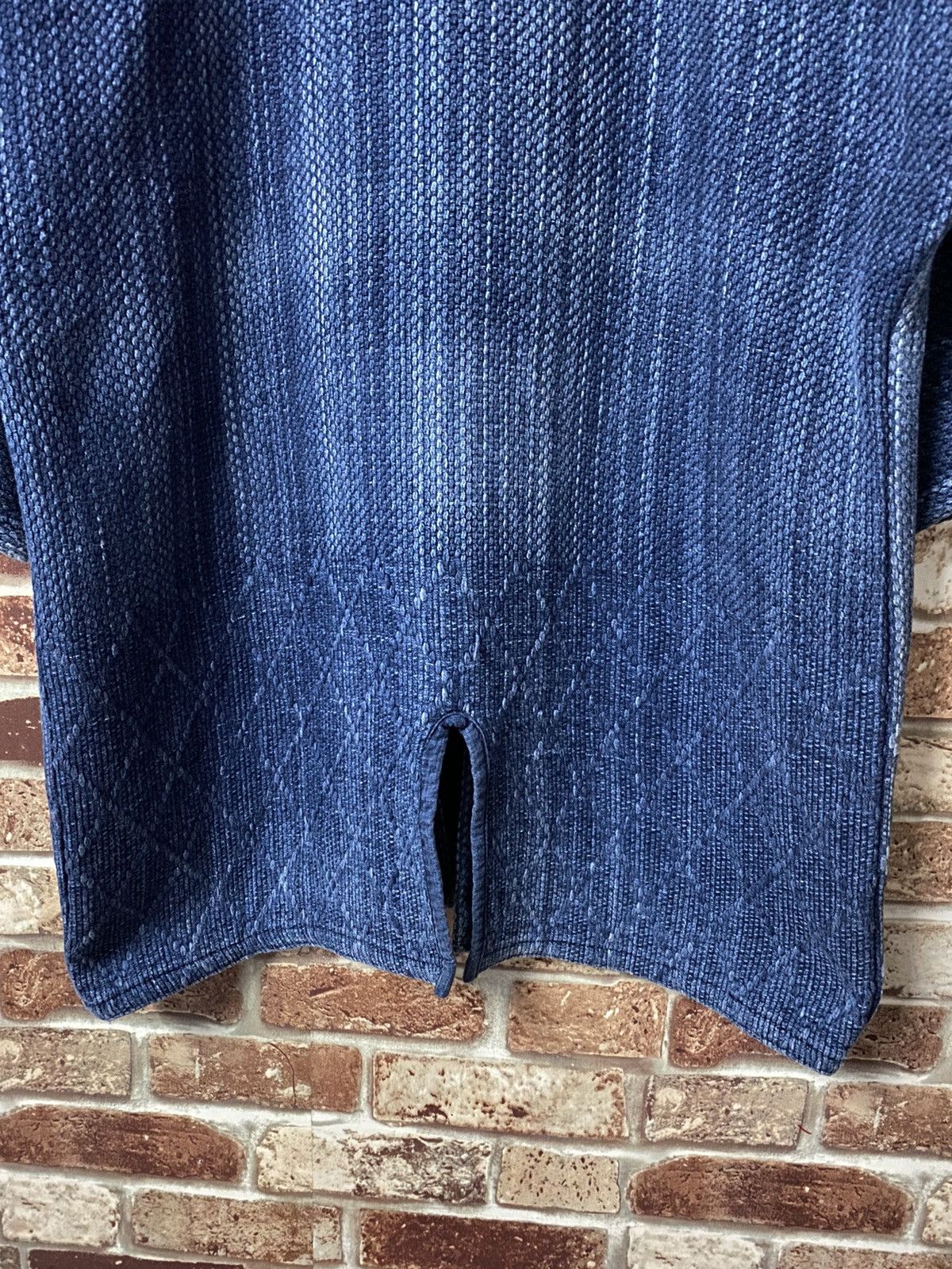 Indigo × Japanese Brand ANTIQUE INDIGO KENDO SASHIKO SWORDMAN JACKET Size US L / EU 52-54 / 3 - 7 Thumbnail