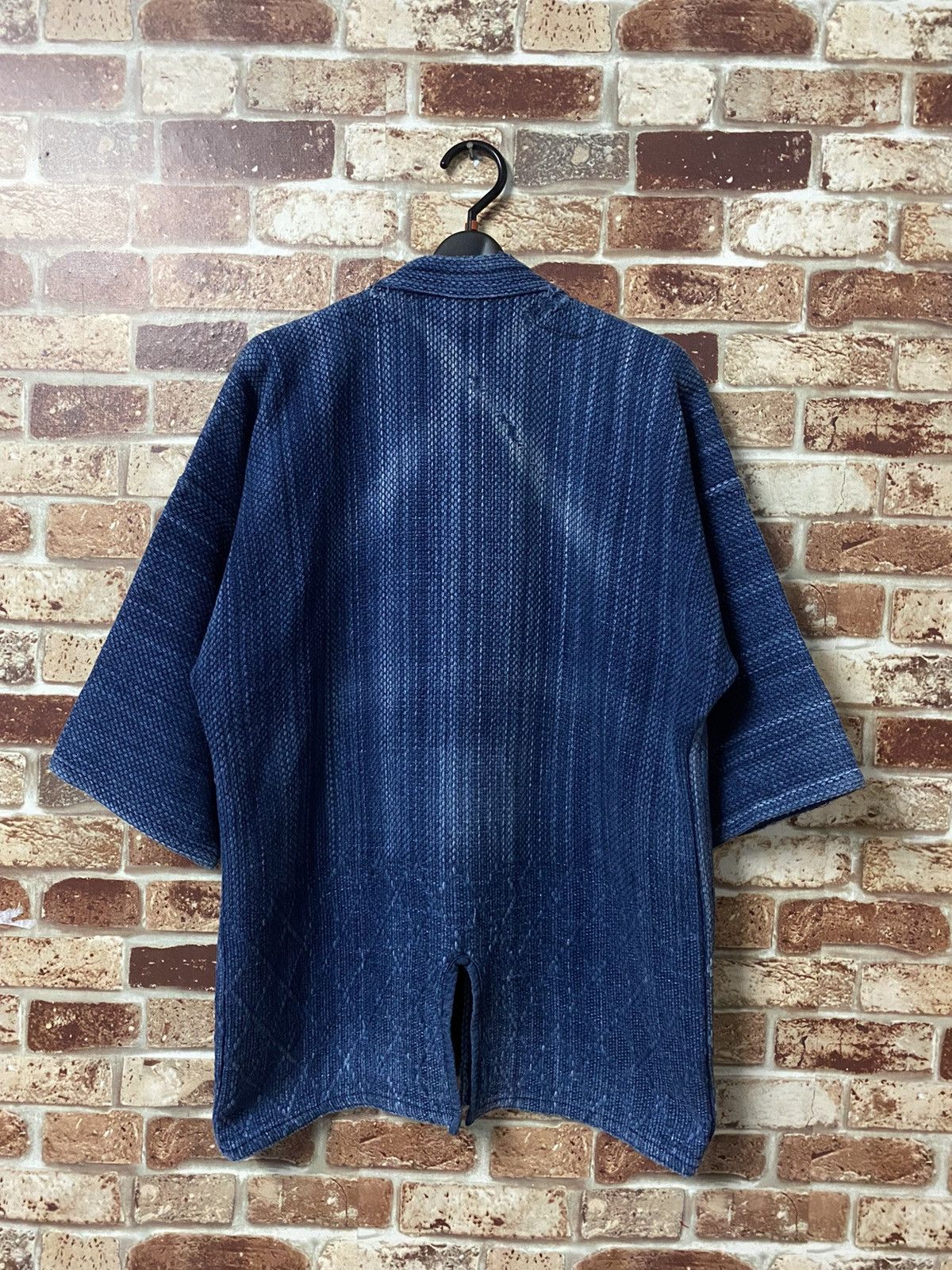 Indigo × Japanese Brand ANTIQUE INDIGO KENDO SASHIKO SWORDMAN JACKET Size US L / EU 52-54 / 3 - 3 Thumbnail