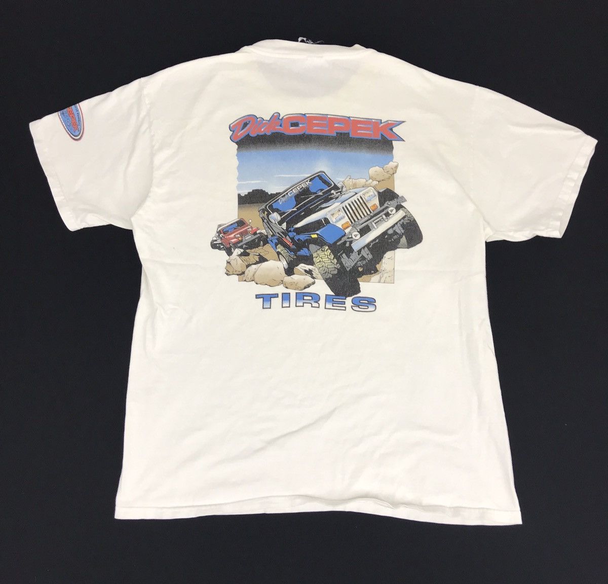 Hanes Vintage 90s Dick Cepek Racing Team Trucker Big Jeep Offroad Size US M / EU 48-50 / 2 - 1 Thumbnail