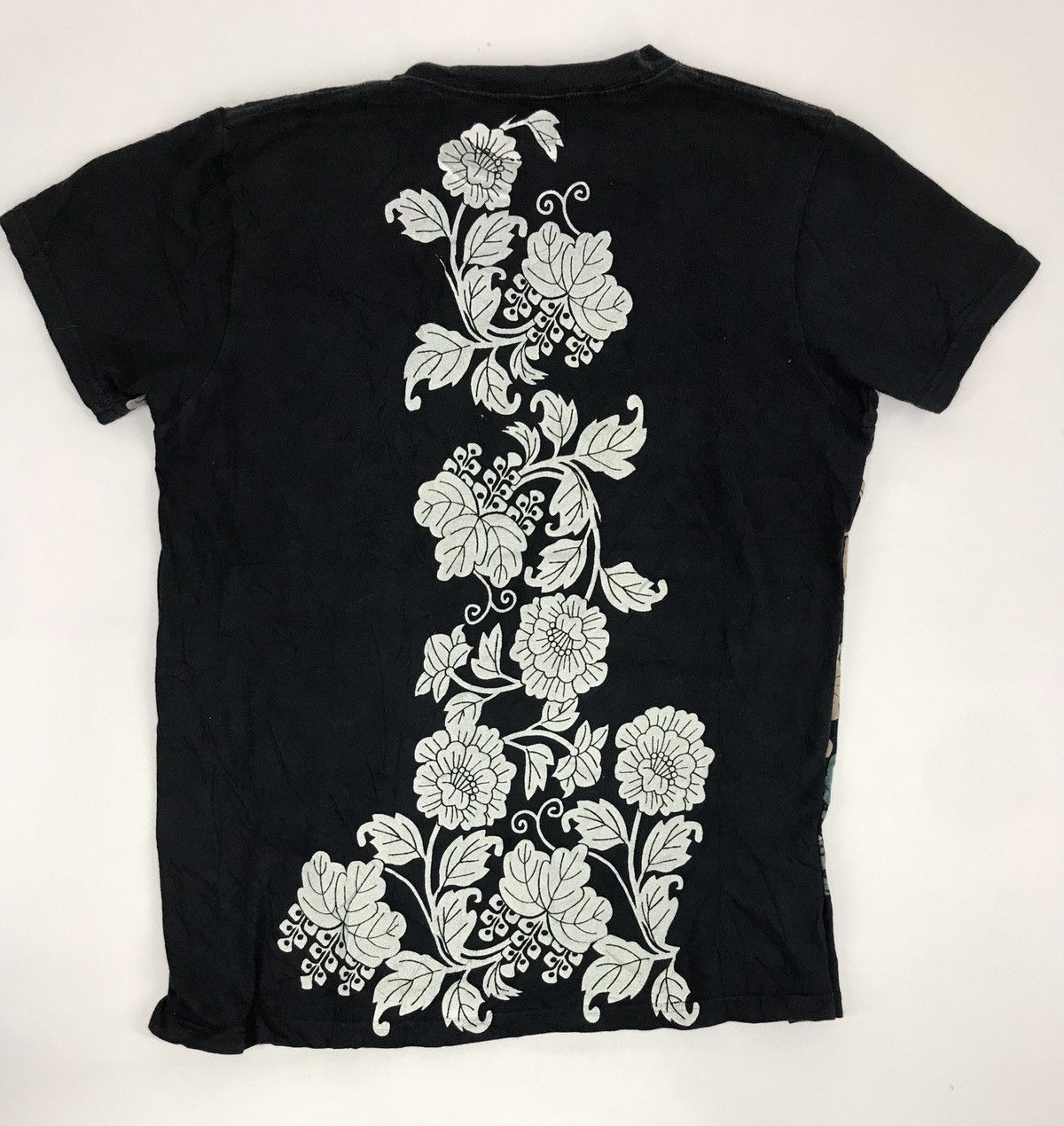 Japanese Brand Vintage Floral Design Style Printed Tee Streetwear Size L / US 10 / IT 46 - 2 Thumbnail