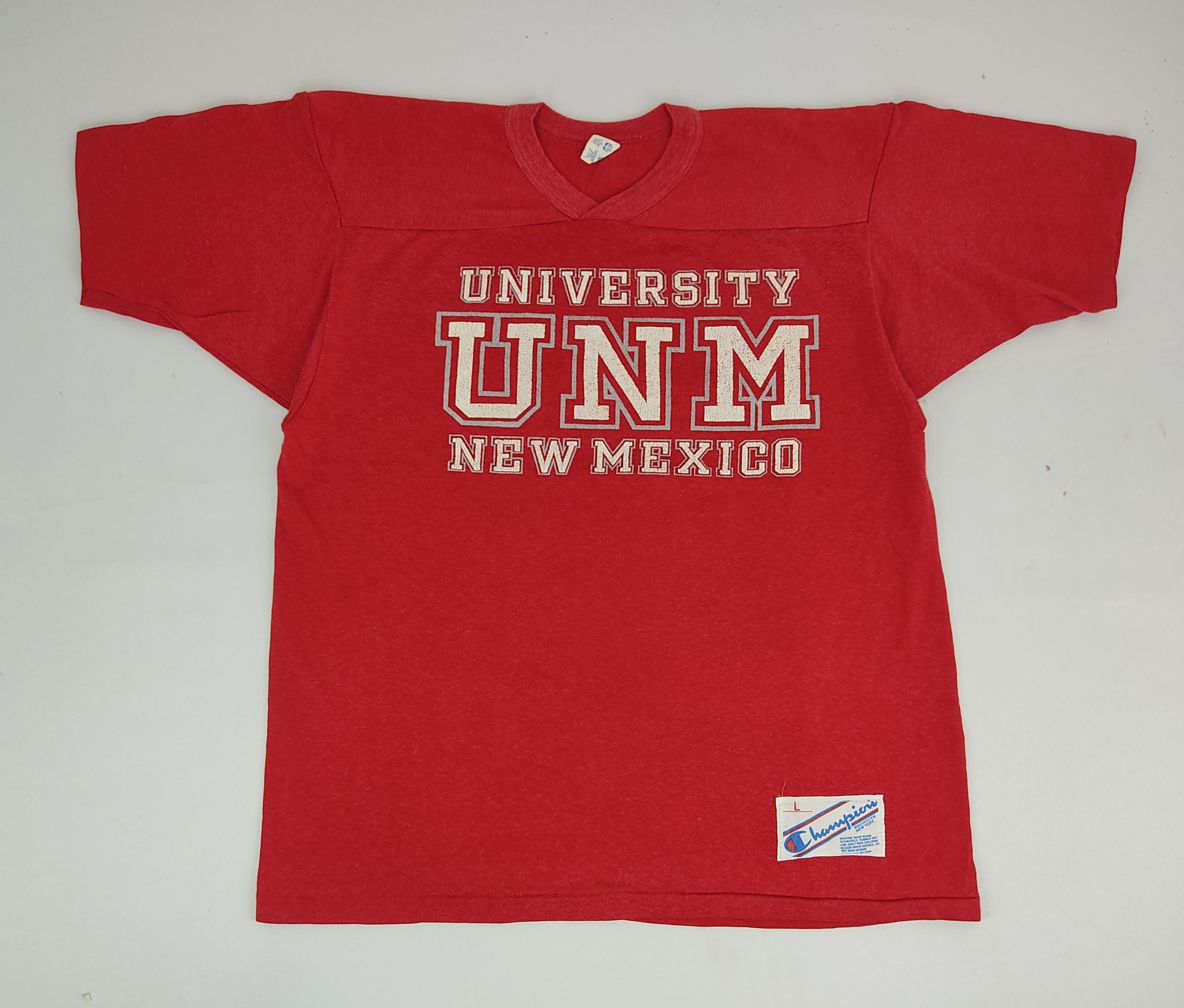 Very Rare Champion UNM University New Mexico Tee