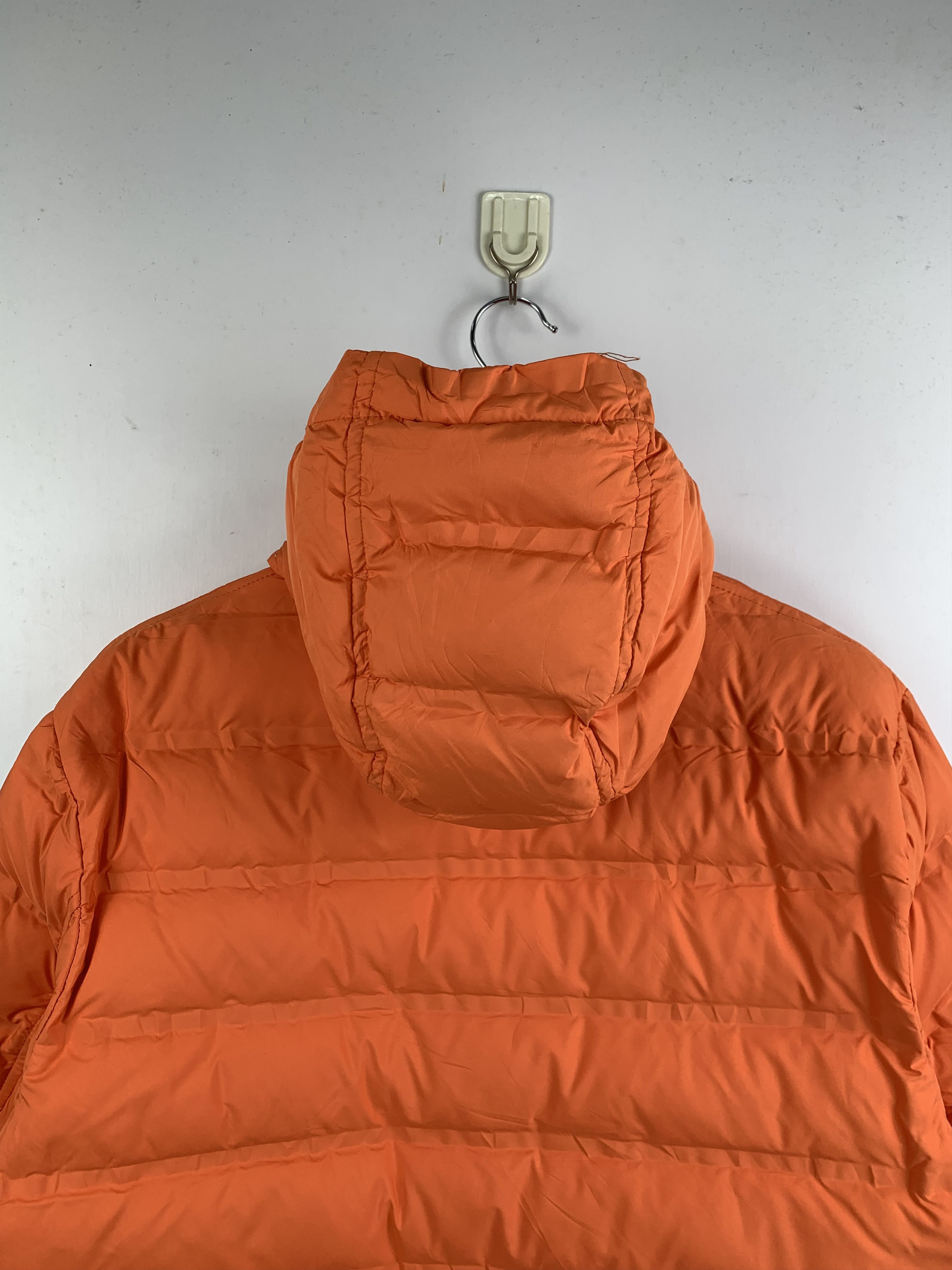 Japanese Brand Vintage Archive Jack Ferre Orange Hooded Puffer Jacket Size US XL / EU 56 / 4 - 5 Thumbnail