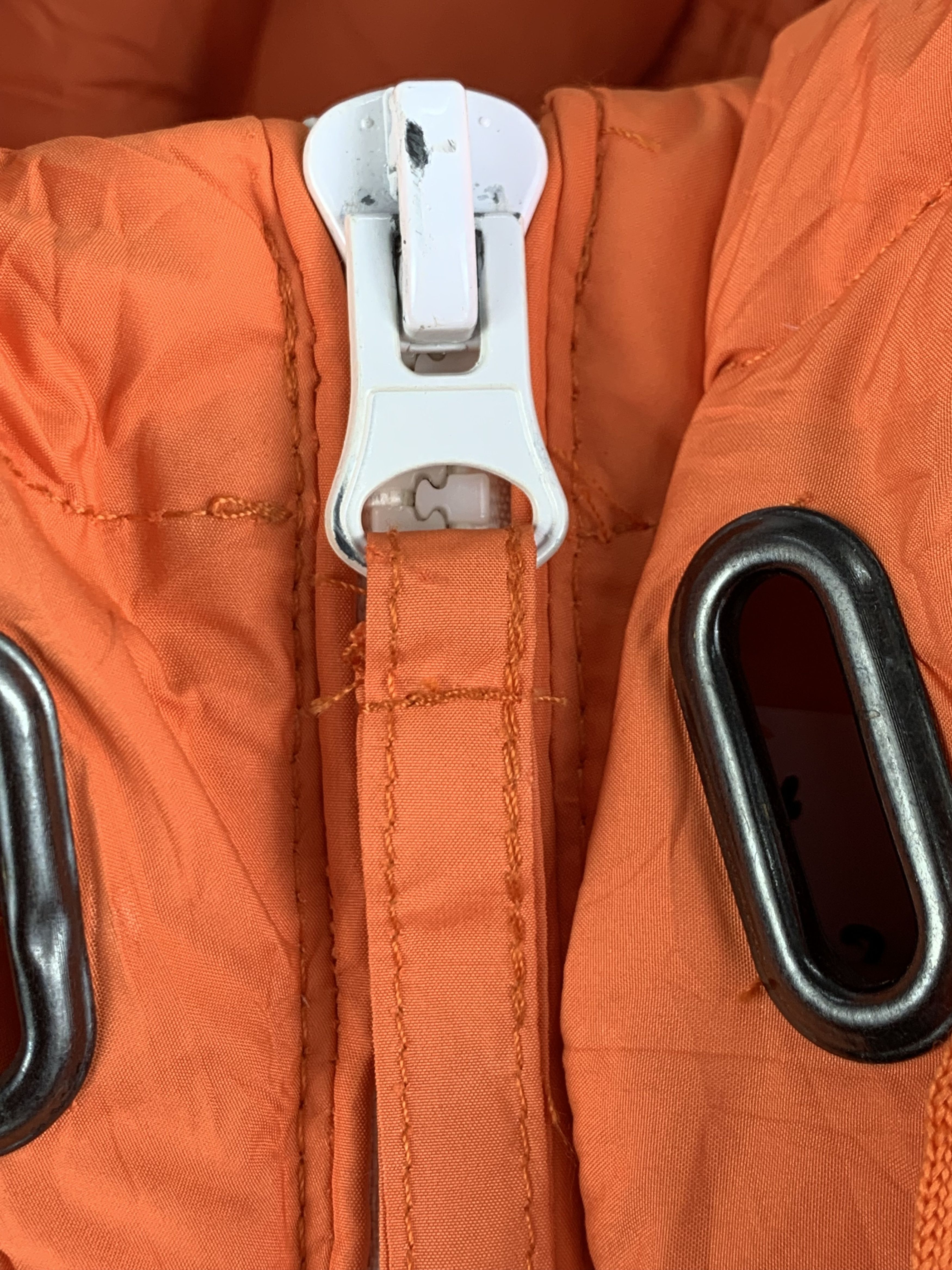 Japanese Brand Vintage Archive Jack Ferre Orange Hooded Puffer Jacket Size US XL / EU 56 / 4 - 8 Thumbnail