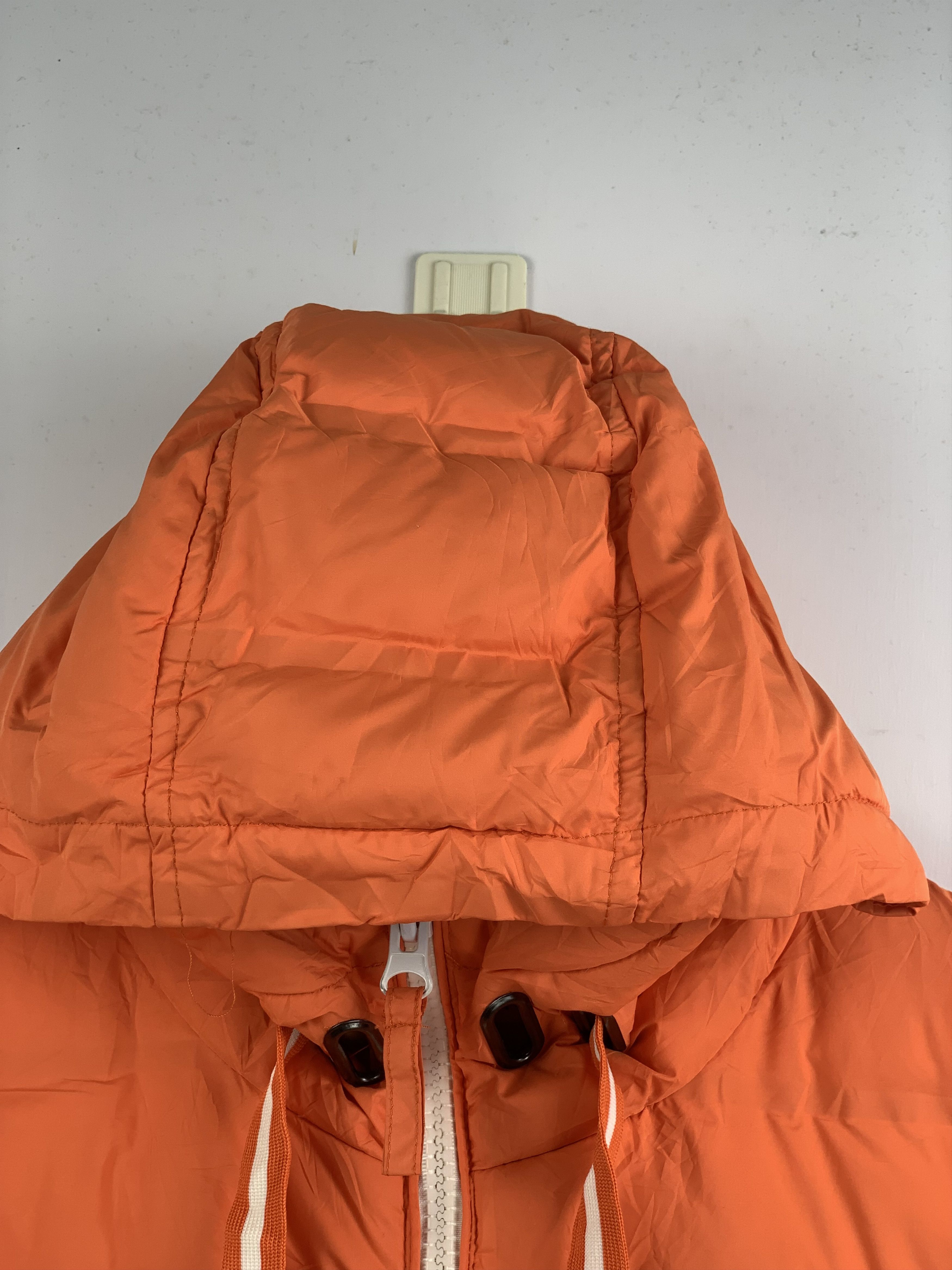 Japanese Brand Vintage Archive Jack Ferre Orange Hooded Puffer Jacket Size US XL / EU 56 / 4 - 2 Thumbnail