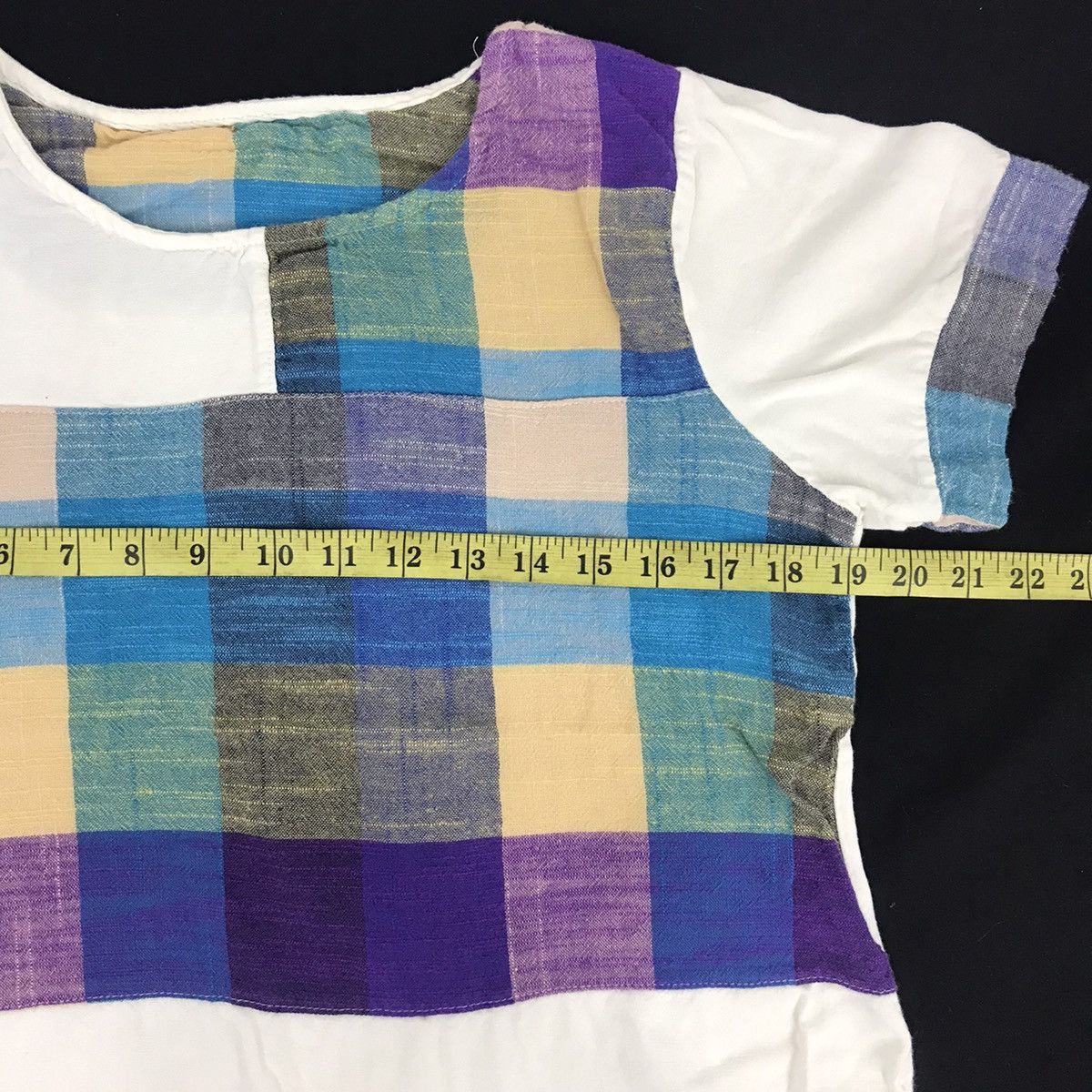 Japanese Brand Vintage To Blossom Patchwork Printed Tee Size S / US 4 / IT 40 - 4 Thumbnail