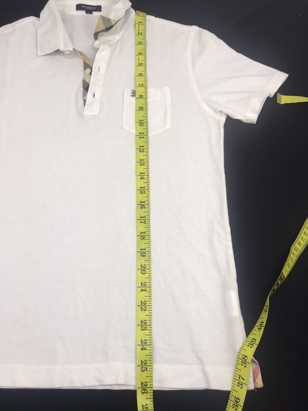 Burberry Burberry London Polo Tee Nova Check Monogram Youth L Size M / US 6-8 / IT 42-44 - 12 Thumbnail