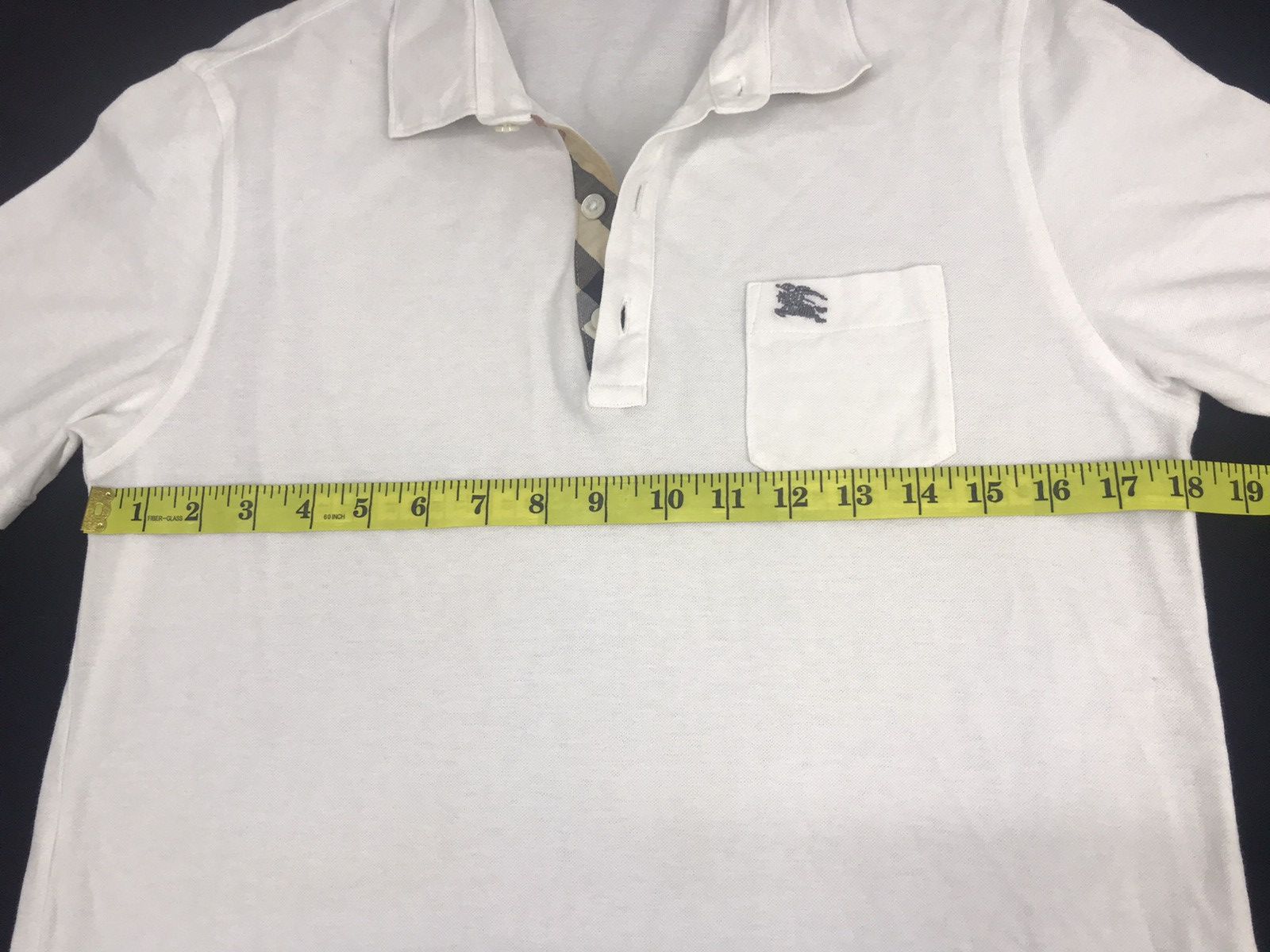 Burberry Burberry London Polo Tee Nova Check Monogram Youth L Size M / US 6-8 / IT 42-44 - 11 Thumbnail