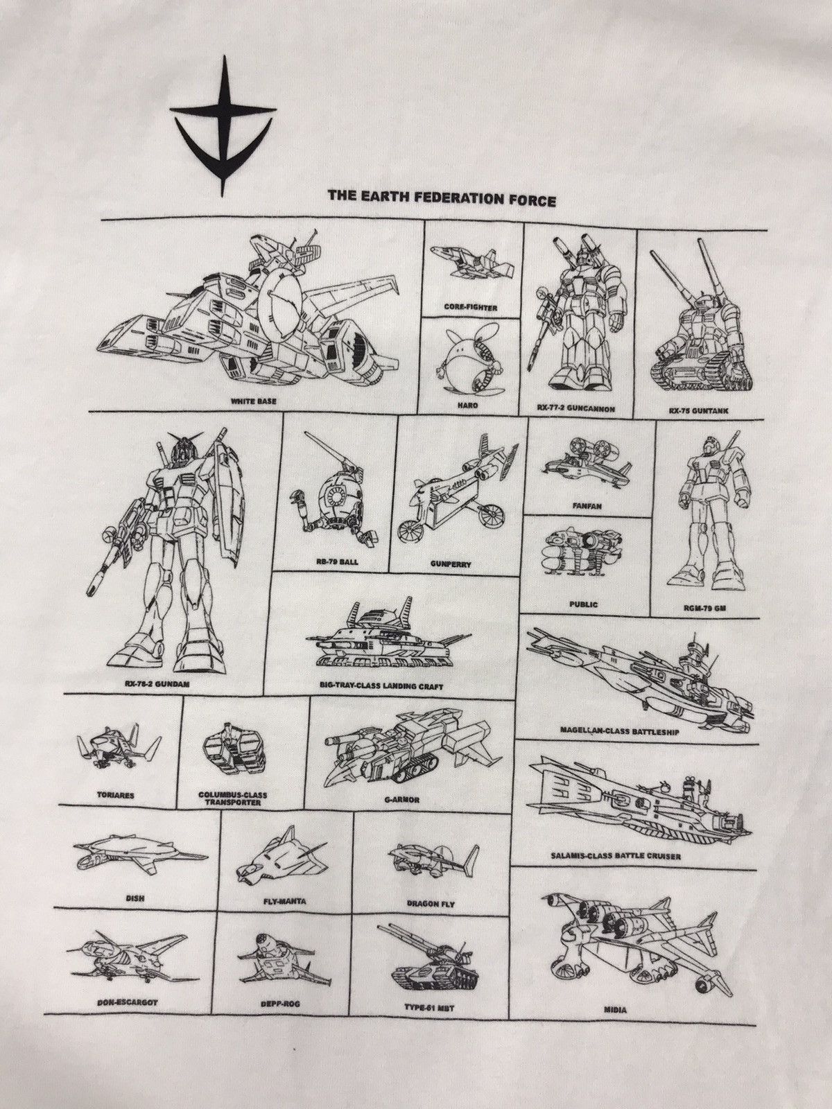 Anime Vintage 30th Gundam Anniversary Japanese Robot Cartoon Size S / US 4 / IT 40 - 2 Thumbnail