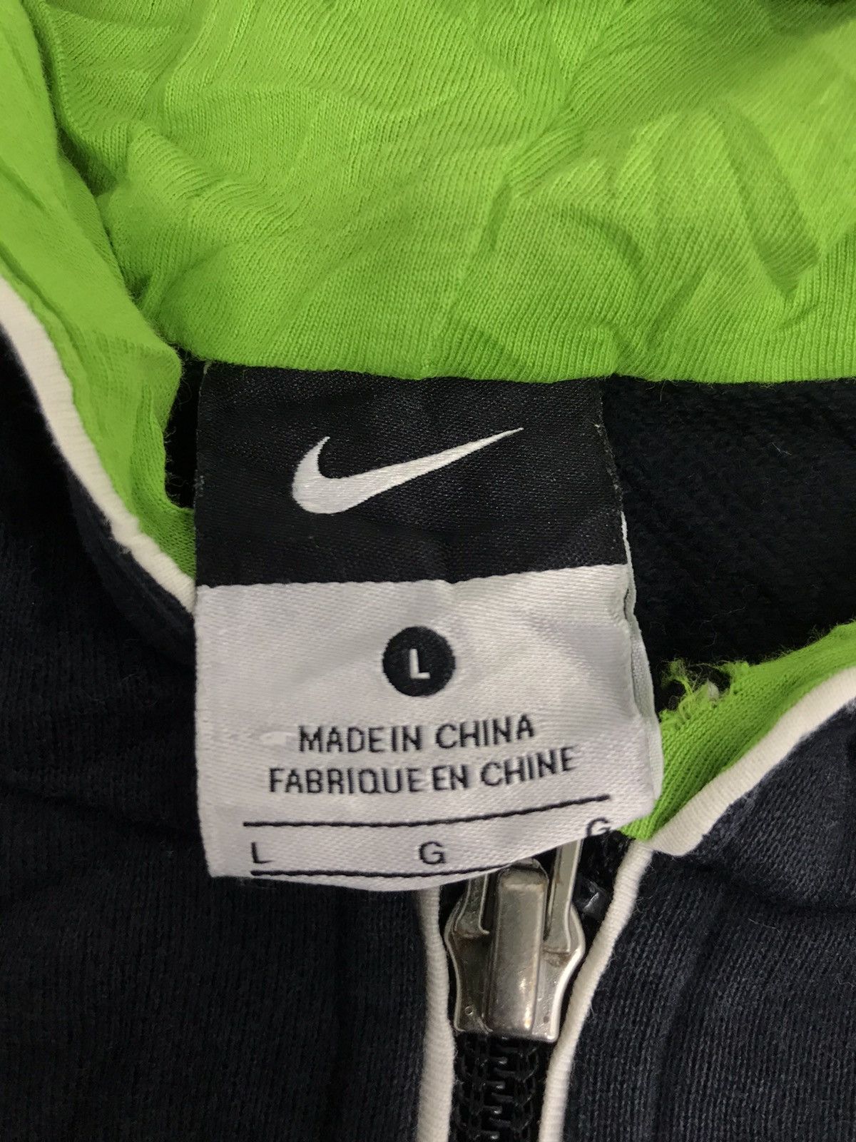 Nike Nike Big Logo Sweatshirt Zipper Jacket Sportswear Size S / US 4 / IT 40 - 2 Thumbnail