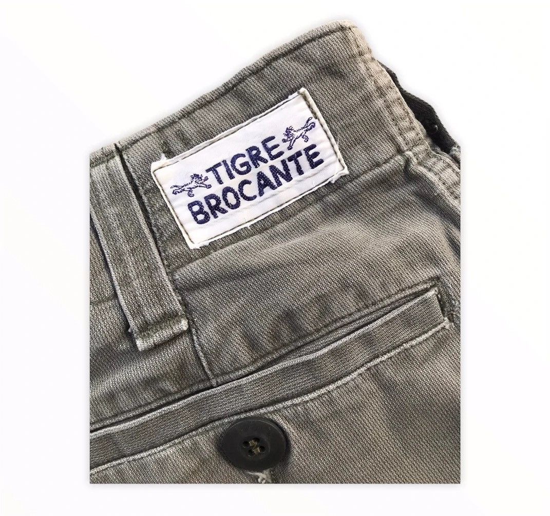 TIGRE BROCANTE Japanese Brand Tigre Brocante Military Trousers Cargo Pants Size US 30 / EU 46 - 20 Thumbnail