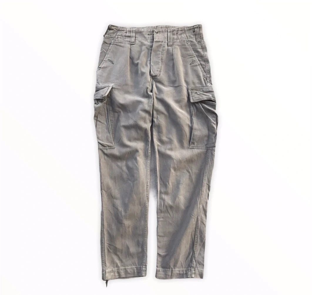 TIGRE BROCANTE Japanese Brand Tigre Brocante Military Trousers Cargo Pants Size US 30 / EU 46 - 1 Thumbnail
