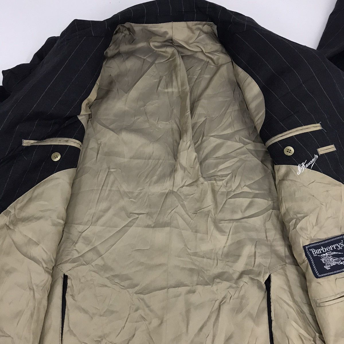 Burberry Vintage BURBERRY Burberrys Blazer Coat Jacket Size M/L Size 42R - 3 Thumbnail