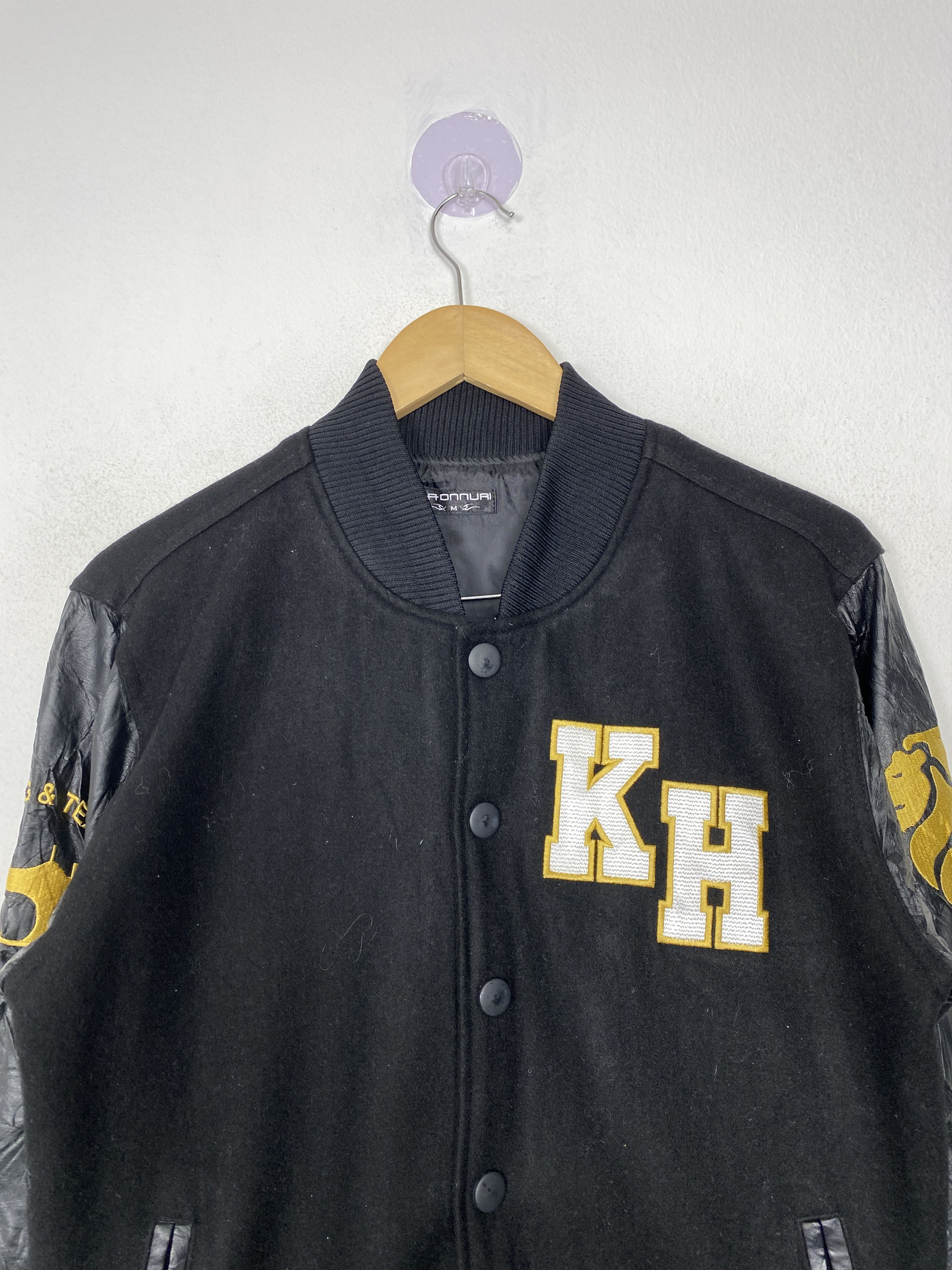 Japanese Brand Vintage GAONNURI Wool Varsity Jacket Size US M / EU 48-50 / 2 - 3 Thumbnail