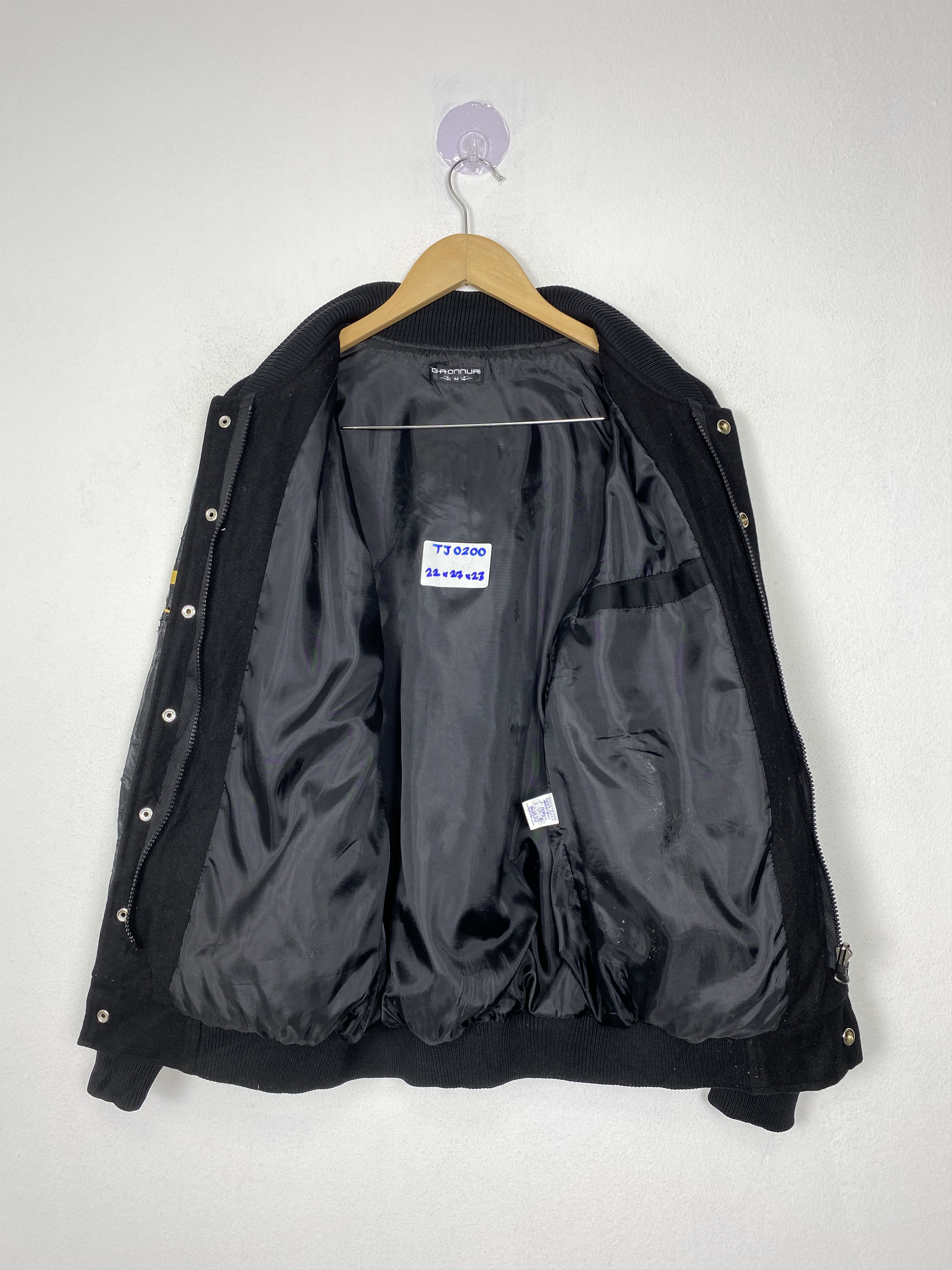 Japanese Brand Vintage GAONNURI Wool Varsity Jacket Size US M / EU 48-50 / 2 - 4 Thumbnail