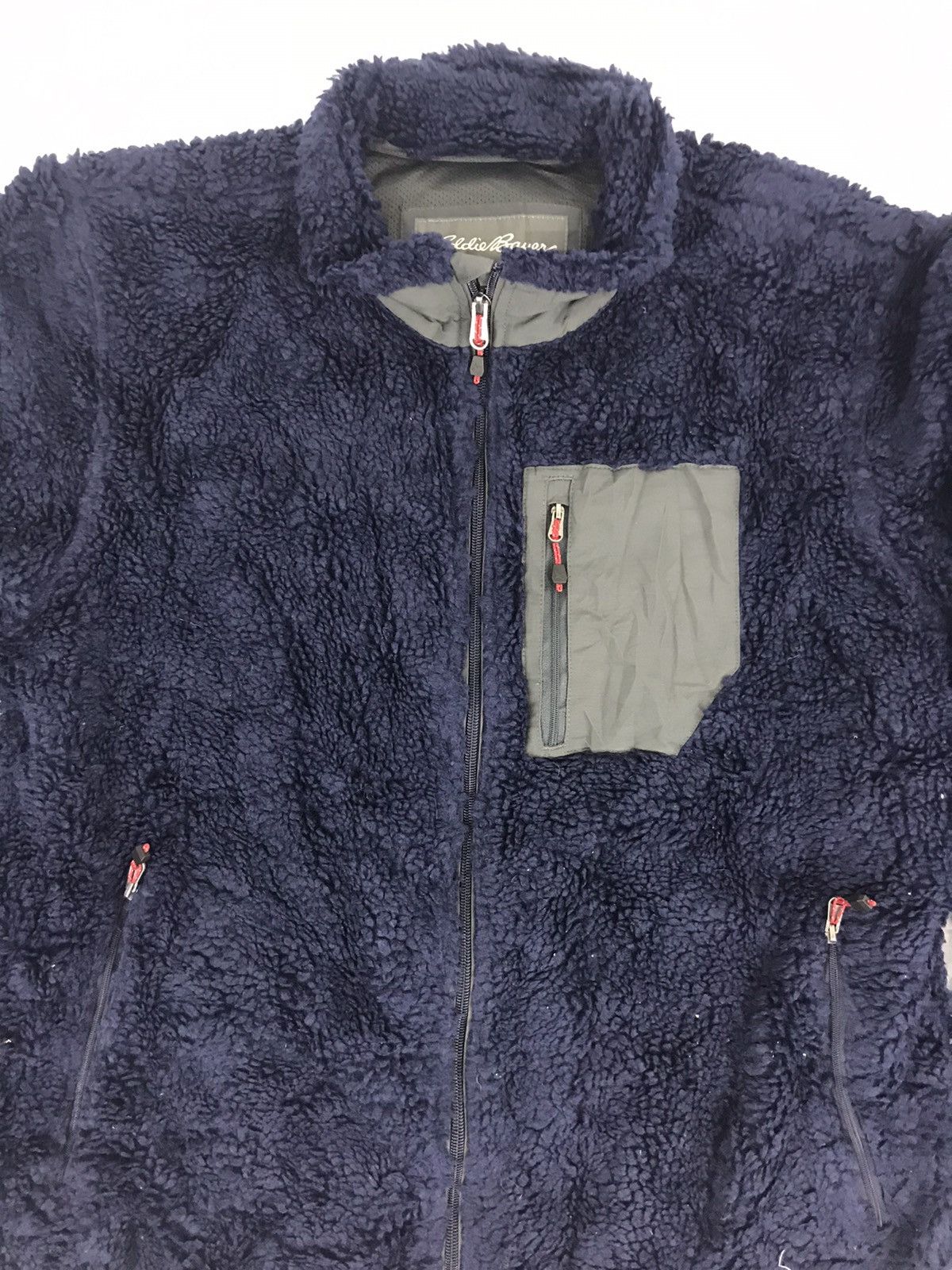 Eddie Bauer Eddie Bauer Fleece Sweatshirt Zipper Jacket Hiking Size US M / EU 48-50 / 2 - 2 Thumbnail