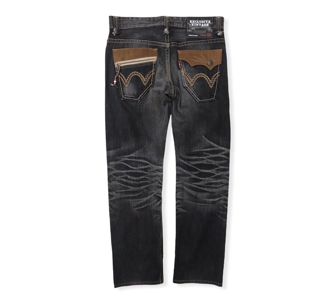 Edwin × Japanese Brand Japanese Brand Edwin Distressed Denim Trousers Pant Size US 35 - 10 Thumbnail