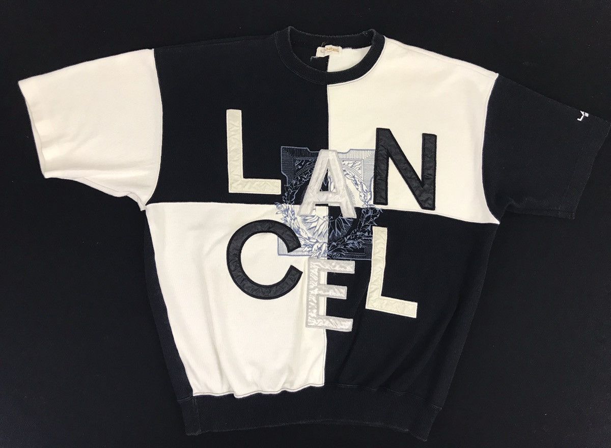Lancel Lancel Paris Spell Out Big Logo Sweatshirt Jumper Size US M / EU 48-50 / 2 - 1 Thumbnail