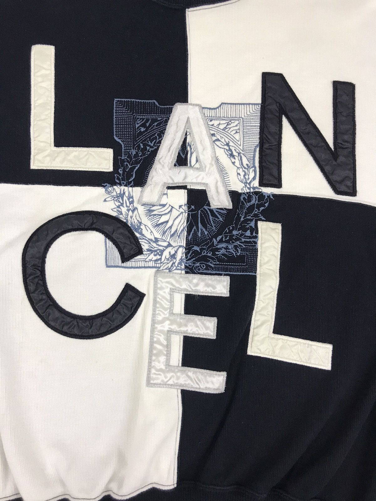 Lancel Lancel Paris Spell Out Big Logo Sweatshirt Jumper Size US M / EU 48-50 / 2 - 2 Thumbnail