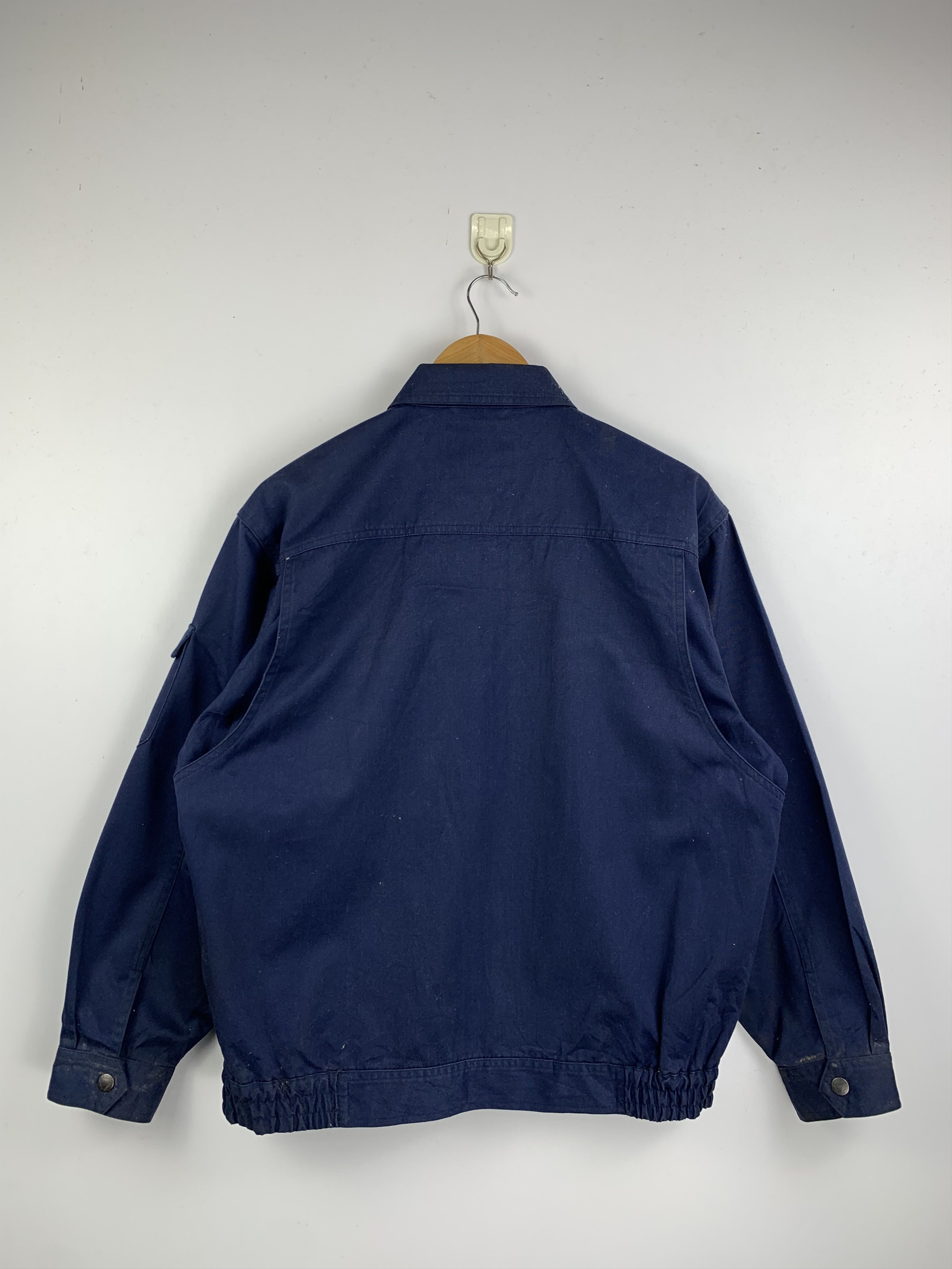 Japanese Brand Vintage Jichood Trad-Modern Twill Workwear Jacket Size US L / EU 52-54 / 3 - 5 Thumbnail
