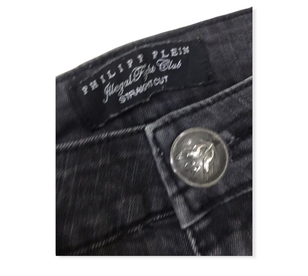 Philipp Plein × Vintage Vintage Phillipp Plein Trousers Pants Size US 35 - 5 Thumbnail
