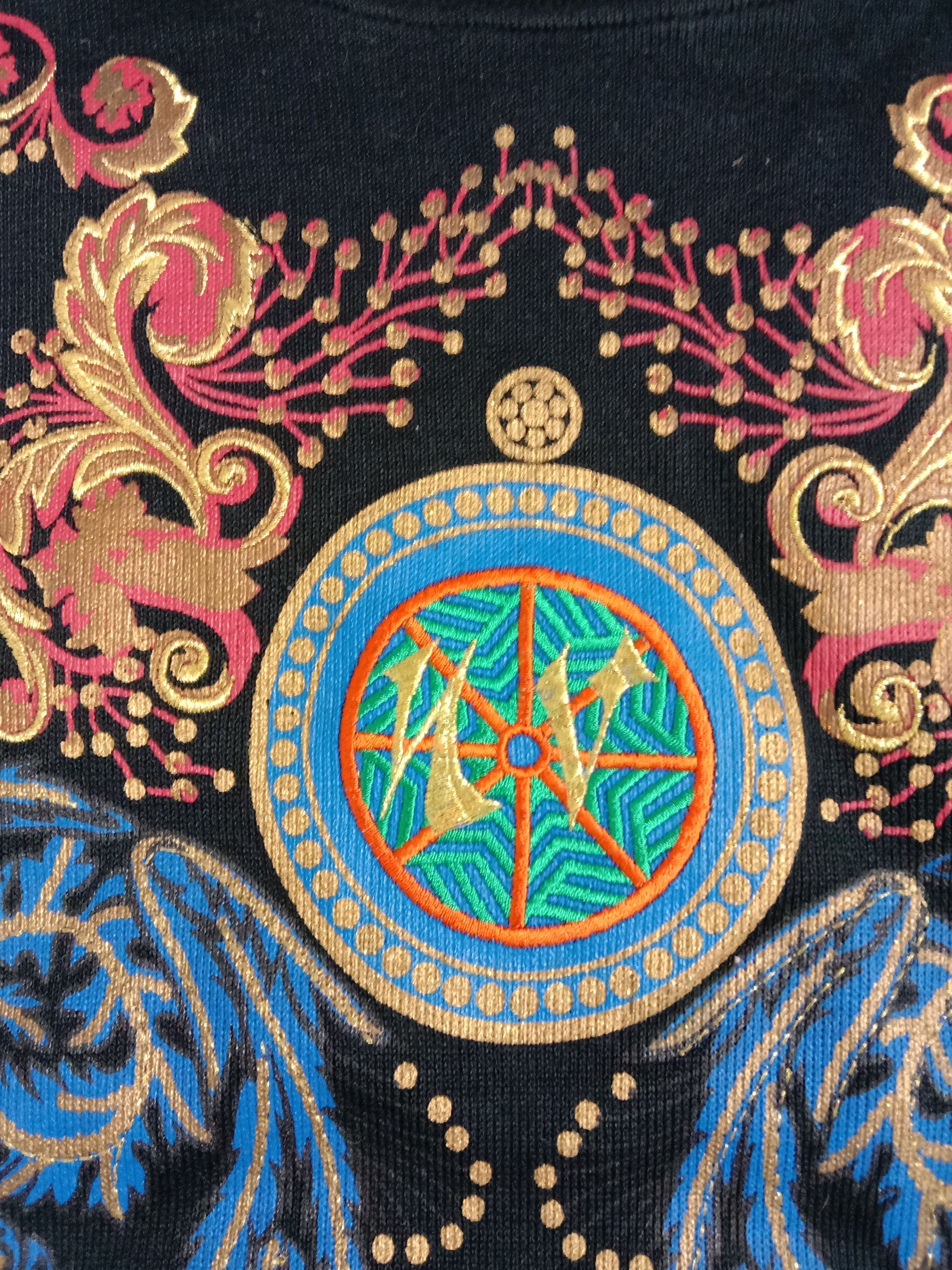Japanese Brand Nicola Veratti Brand Sweatshirt Embroidery Art Logo Size US M / EU 48-50 / 2 - 4 Thumbnail
