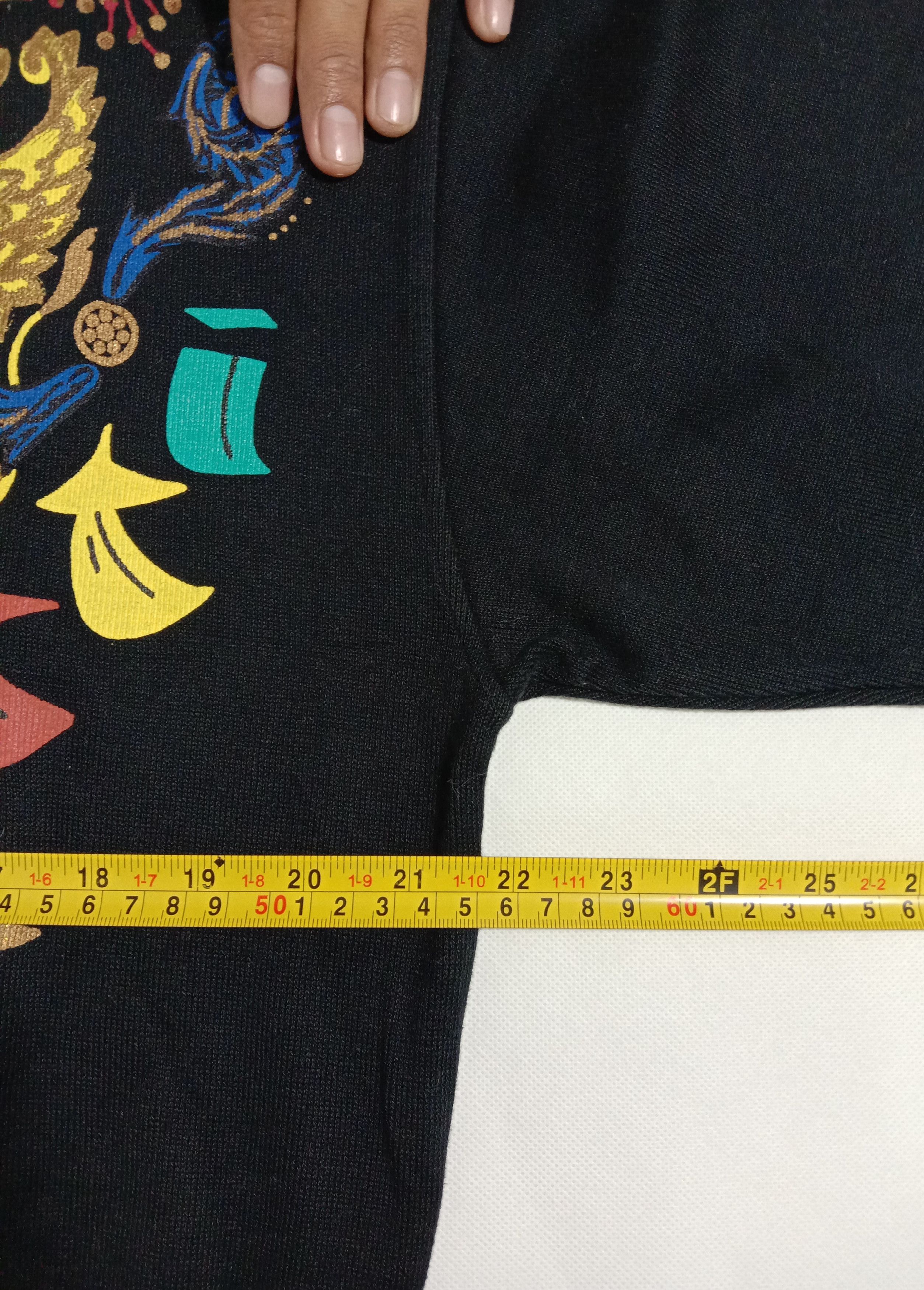 Japanese Brand Nicola Veratti Brand Sweatshirt Embroidery Art Logo Size US M / EU 48-50 / 2 - 7 Thumbnail