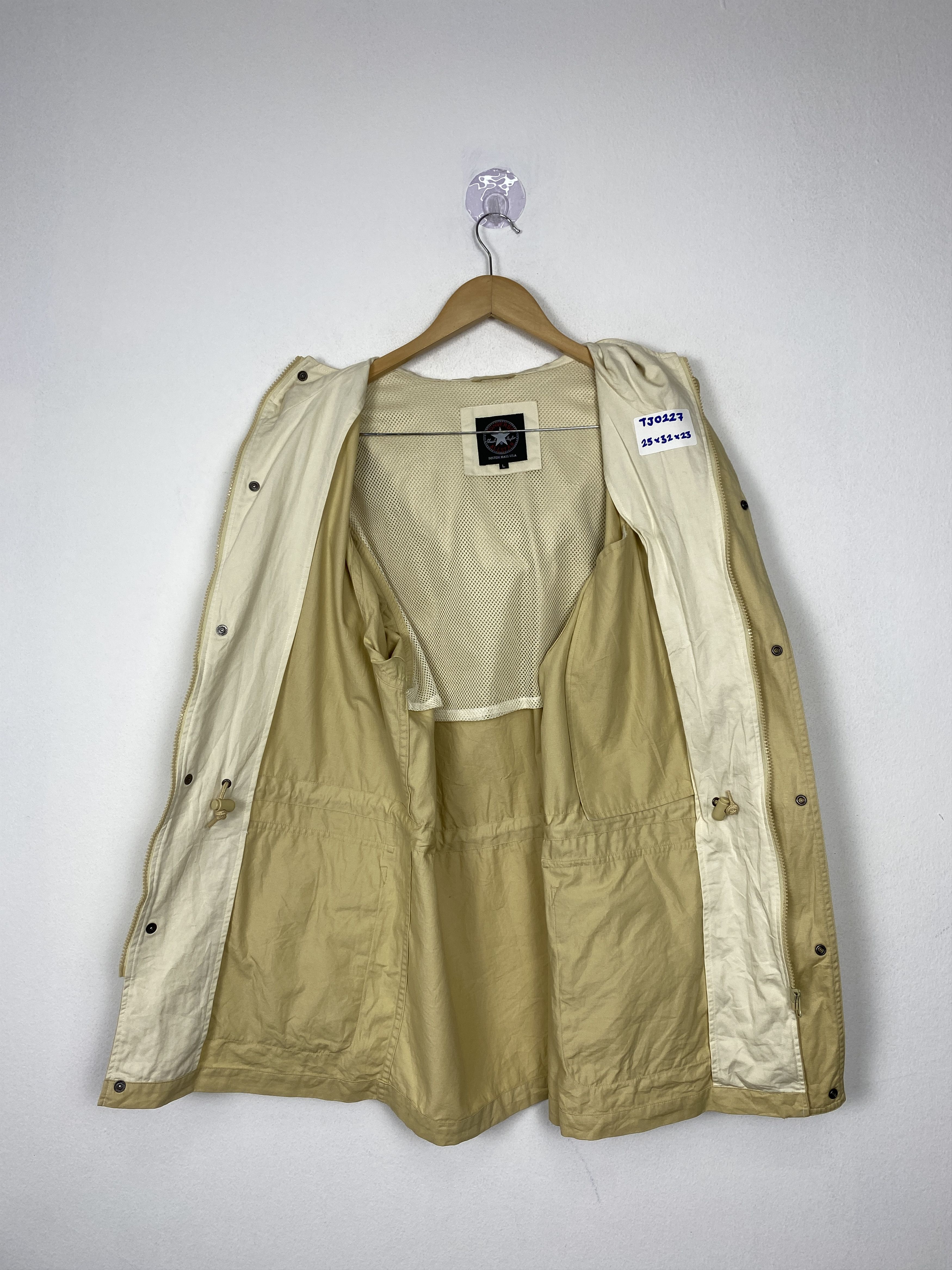 Converse Vintage CONVERSE Hoodie Zip Up WIndbreaker Size US L / EU 52-54 / 3 - 3 Thumbnail