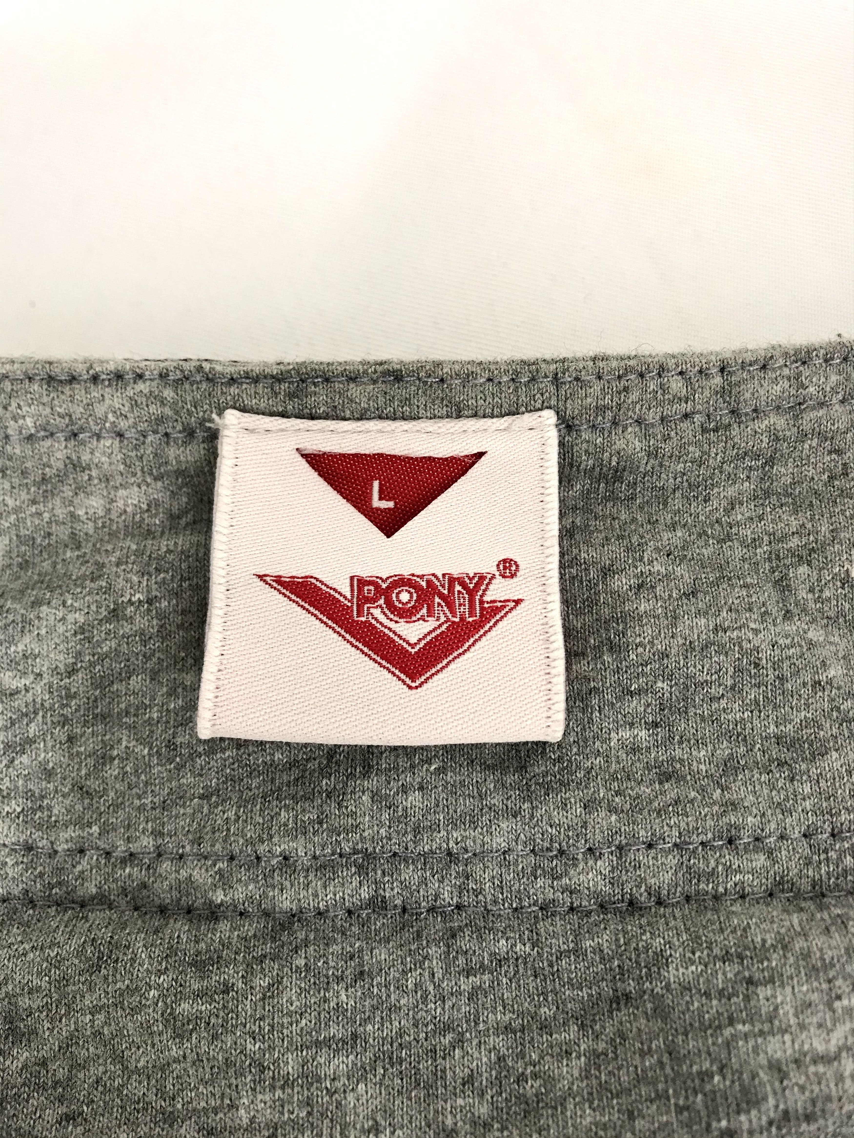 Japanese Brand Pony Big Logo Brand Baseball Jersey Style Sportwear Tee Size US L / EU 52-54 / 3 - 6 Thumbnail