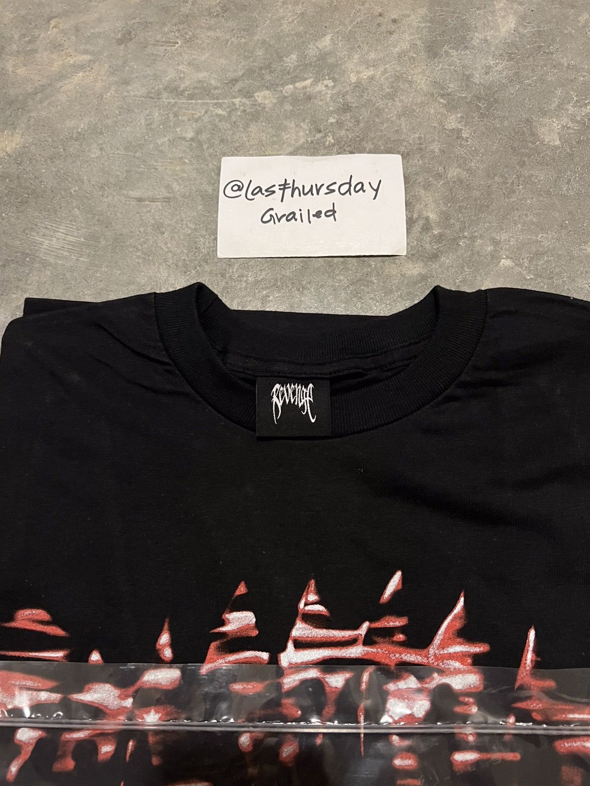 Revenge Revenge Moonlight Tee Black Small Size US S / EU 44-46 / 1 - 4 Thumbnail