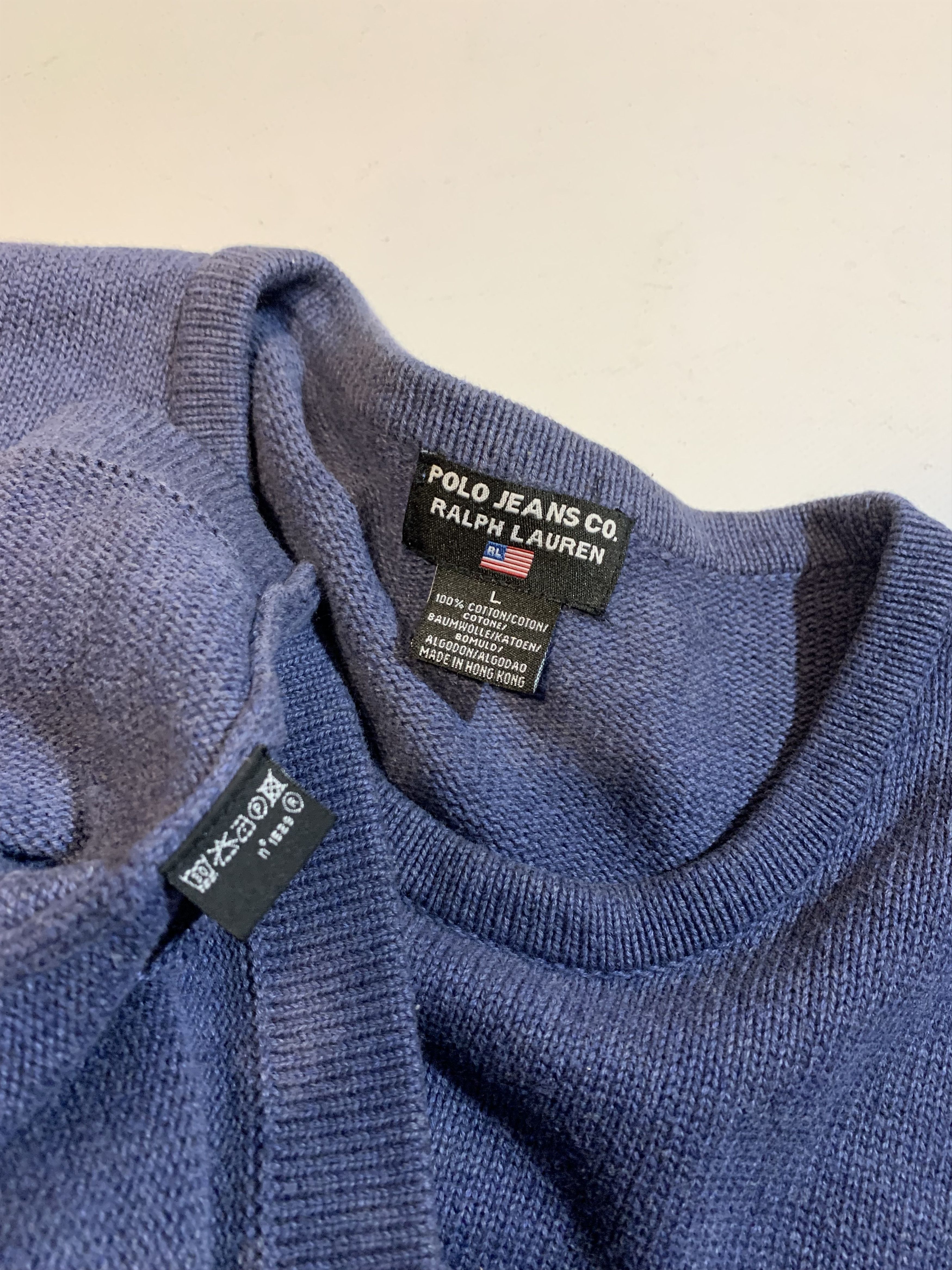 Polo Ralph Lauren × Vintage Polo jeans co Ralph Lauren vintage sweater pullover Size US L / EU 52-54 / 3 - 7 Thumbnail