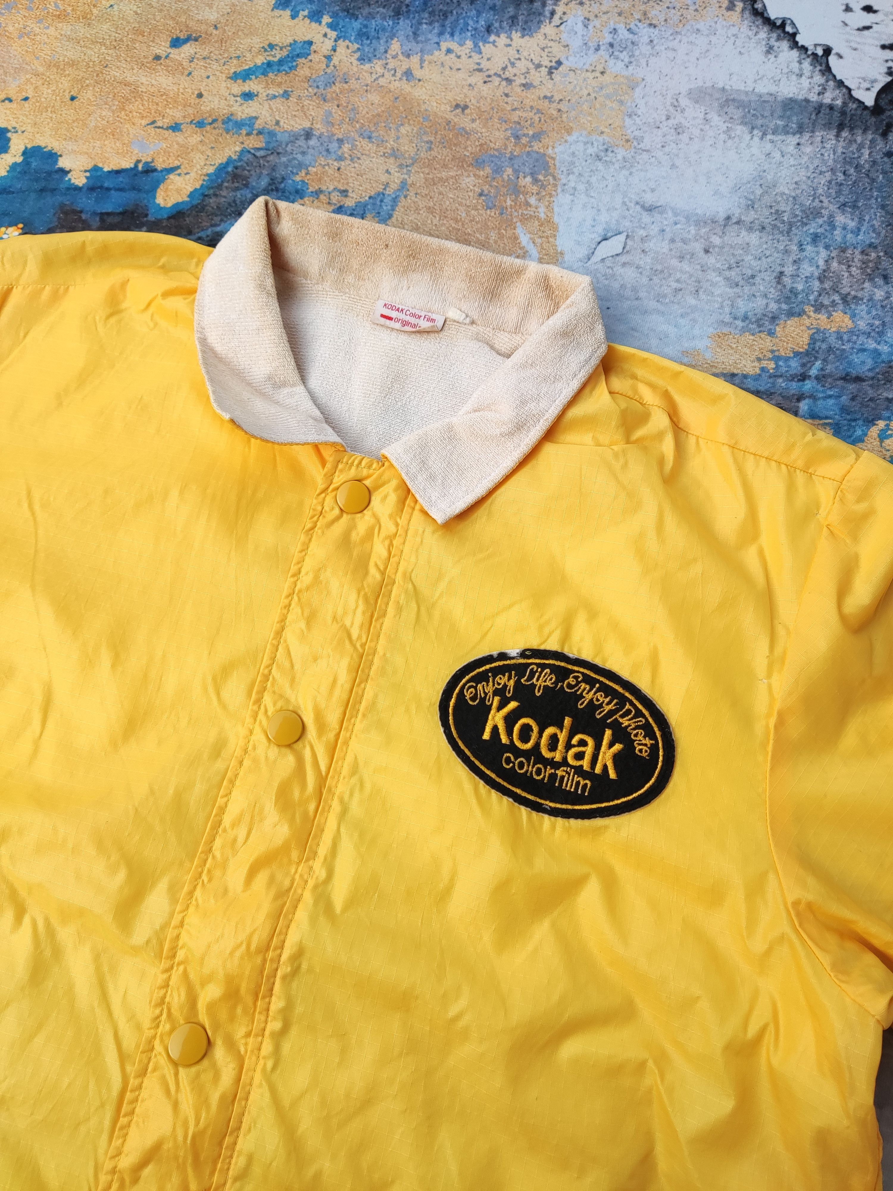 Japanese Brand × Kodak × Vintage VINTAGE KODAK BOMBER JACKET Size US M / EU 48-50 / 2 - 2 Thumbnail