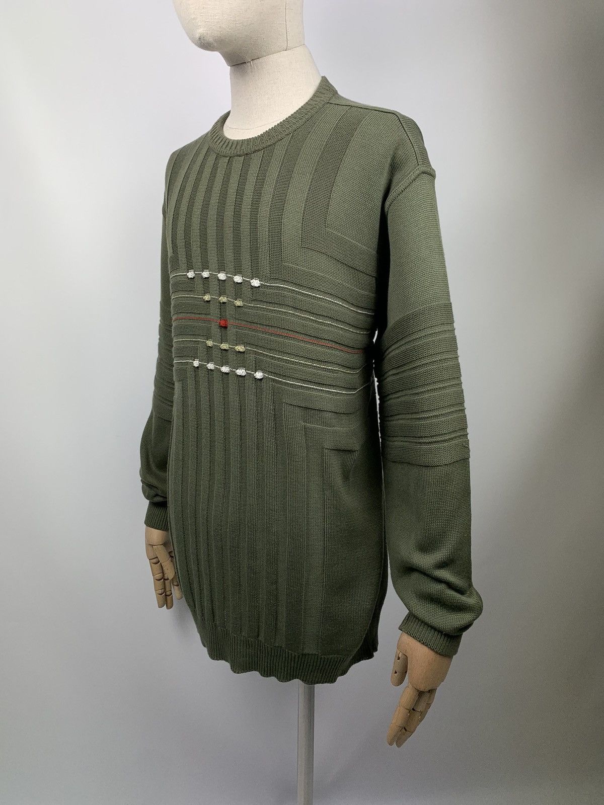 Vintage Carlo Colucci men’s vintage knitted sweater pullover size 54 Size US XXL / EU 58 / 5 - 4 Thumbnail