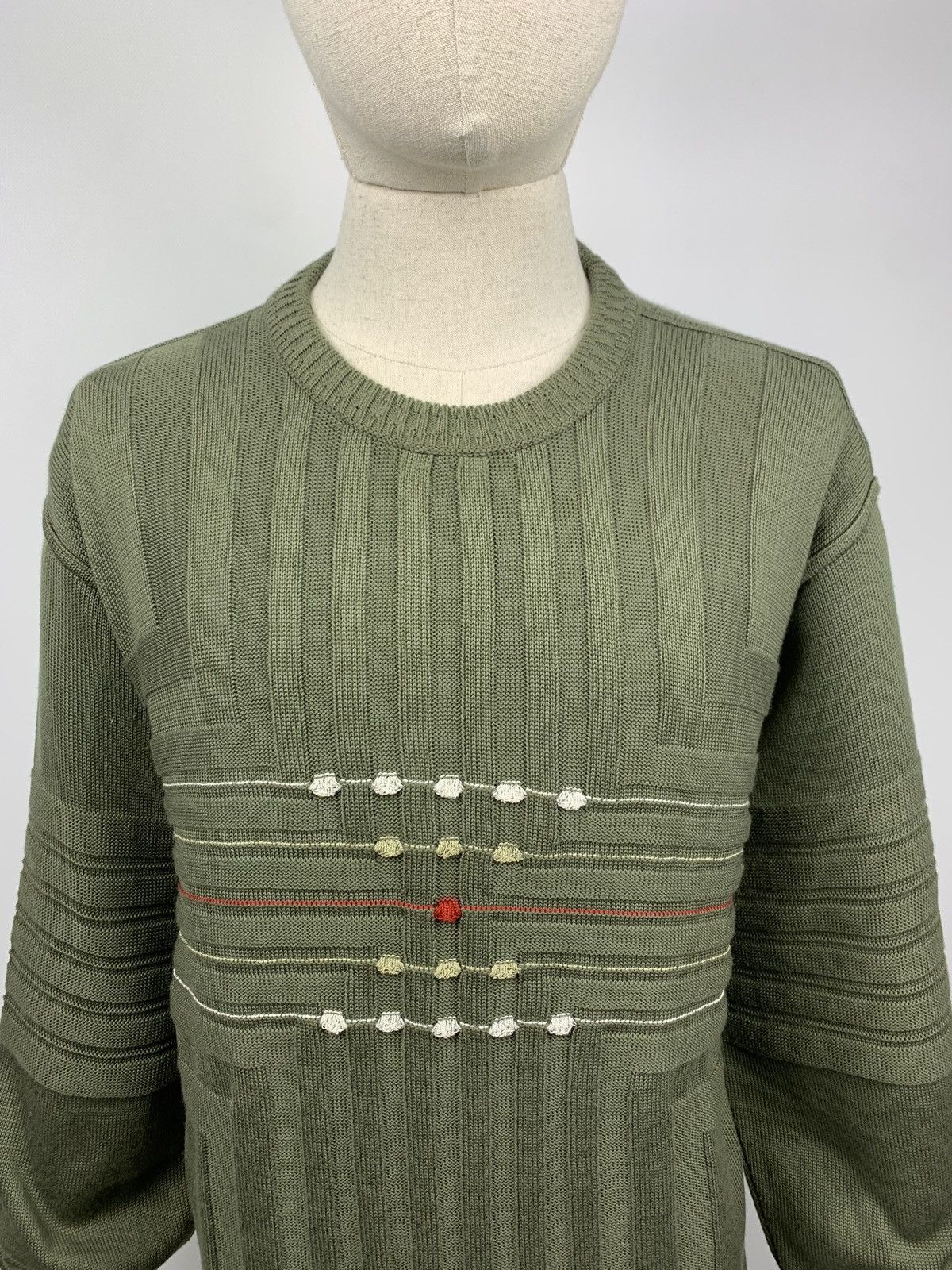Vintage Carlo Colucci men’s vintage knitted sweater pullover size 54 Size US XXL / EU 58 / 5 - 2 Thumbnail